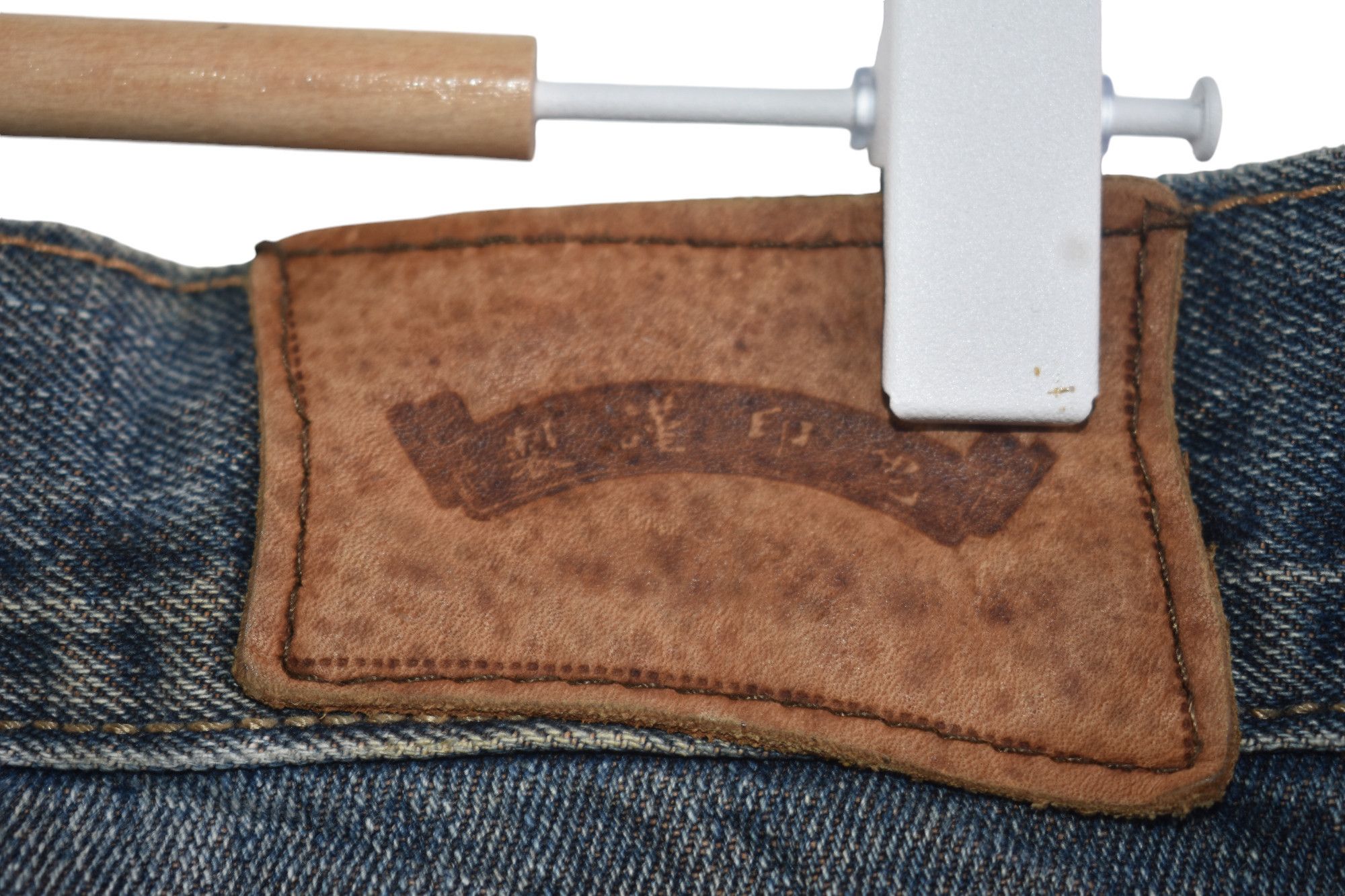 Japanese Brand × Oni Oni Denim Wide Leg Jeans W34 Size US 34 / EU 50 - 8 Thumbnail