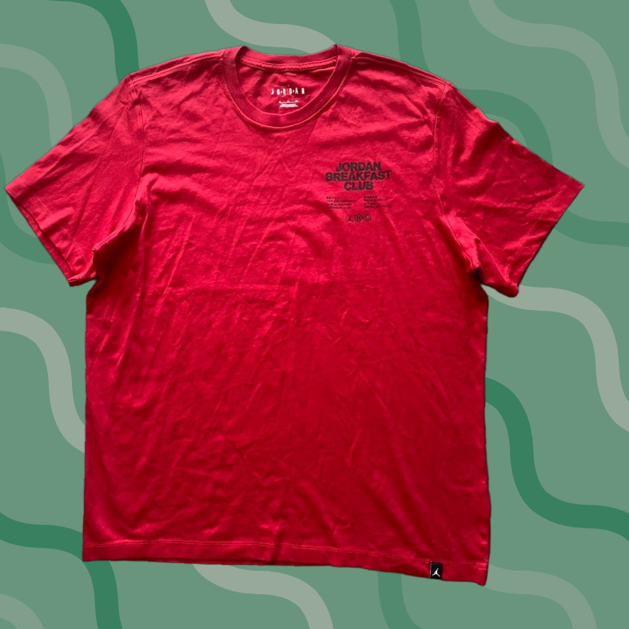 Jordan Brand Jordan T Shirt XL Red Breakfast Club NWT New Men’s Size US XL / EU 56 / 4 - 1 Thumbnail