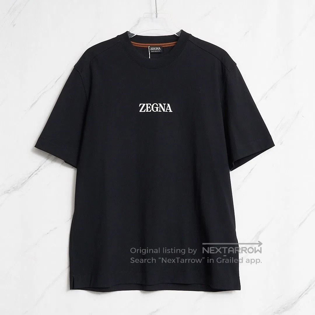 Ermenegildo Zegna ZEGNA Men's Letter Print T. Size US L / EU 52-54 / 3 - 1 Thumbnail