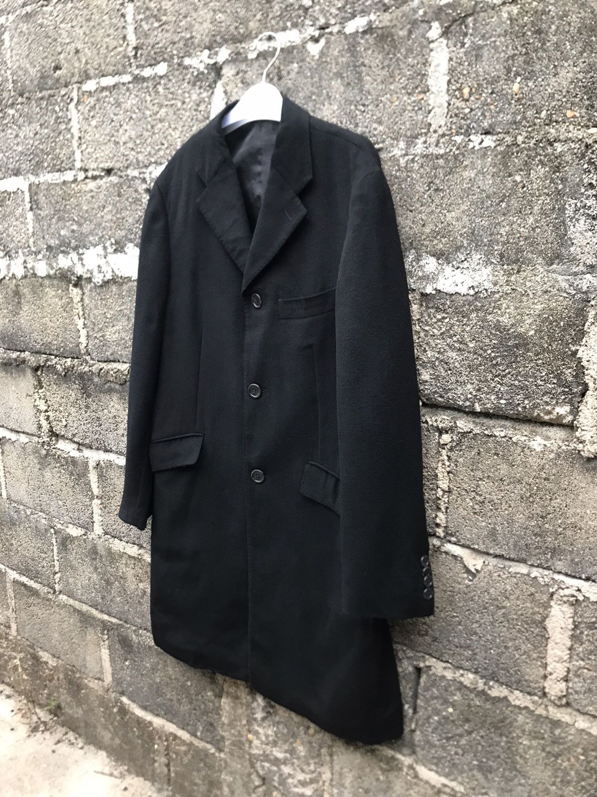 Japanese Brand ⚡️Vintage Effort Cashmere & Wool Long Coat Size US M / EU 48-50 / 2 - 3 Thumbnail