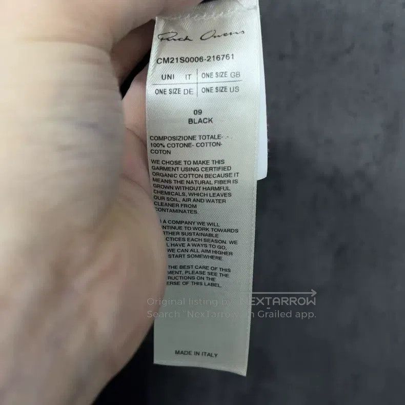Rick Owens Rick Owens size os Embroidered Logo Hoodie Sweatshirt Size US M / EU 48-50 / 2 - 4 Thumbnail
