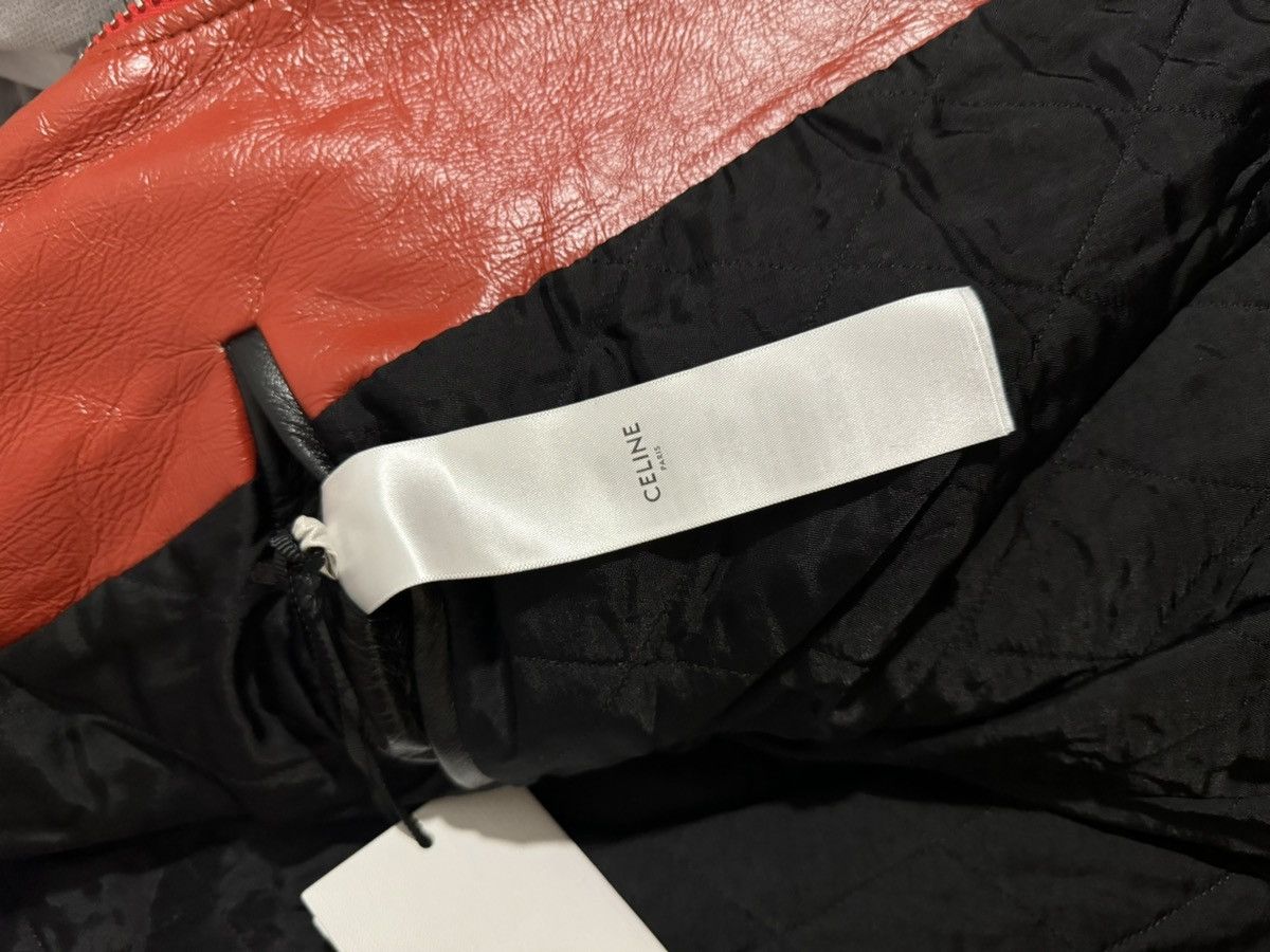 Celine × Hedi Slimane Celine FW23 Leather Jacket Size US S / EU 44-46 / 1 - 12 Thumbnail