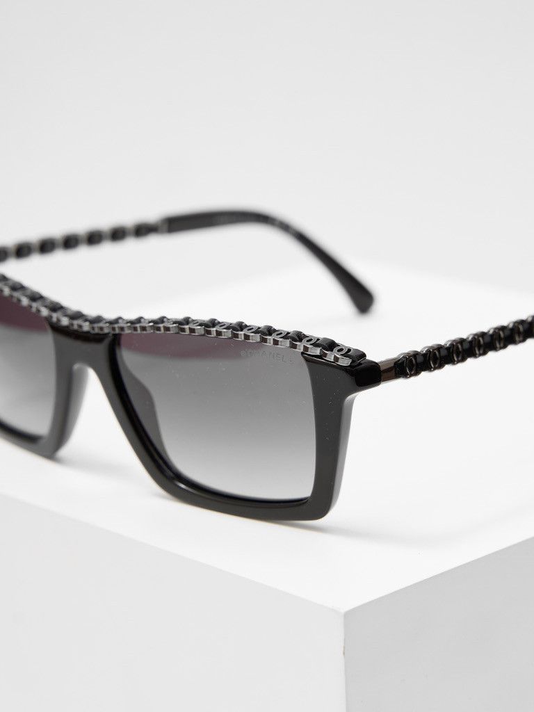 Chanel Chanel 5548-Q Rectangle Sunglasses Size ONE SIZE - 2 Thumbnail