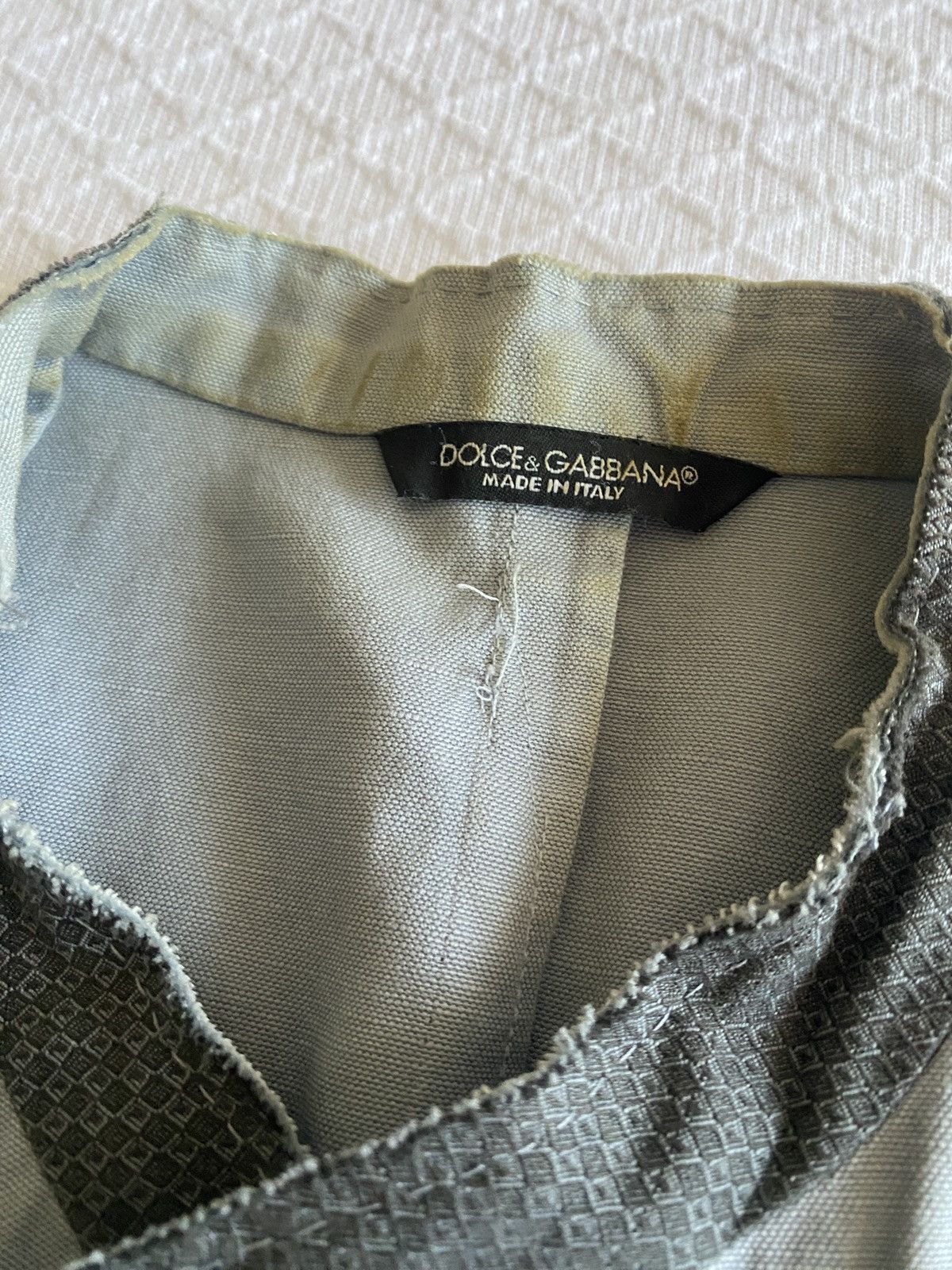 Dolce & Gabbana Dolce & Gabbana linen Blazer Size 48R - 5 Thumbnail