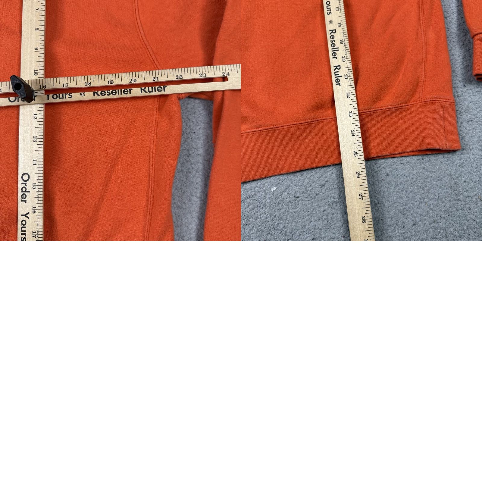 Nike Nike Sweatshirt Hoodie Adult Medium Orange Embroidered Distressed Swoosh Men’s M Size US M / EU 48-50 / 2 - 8 Thumbnail