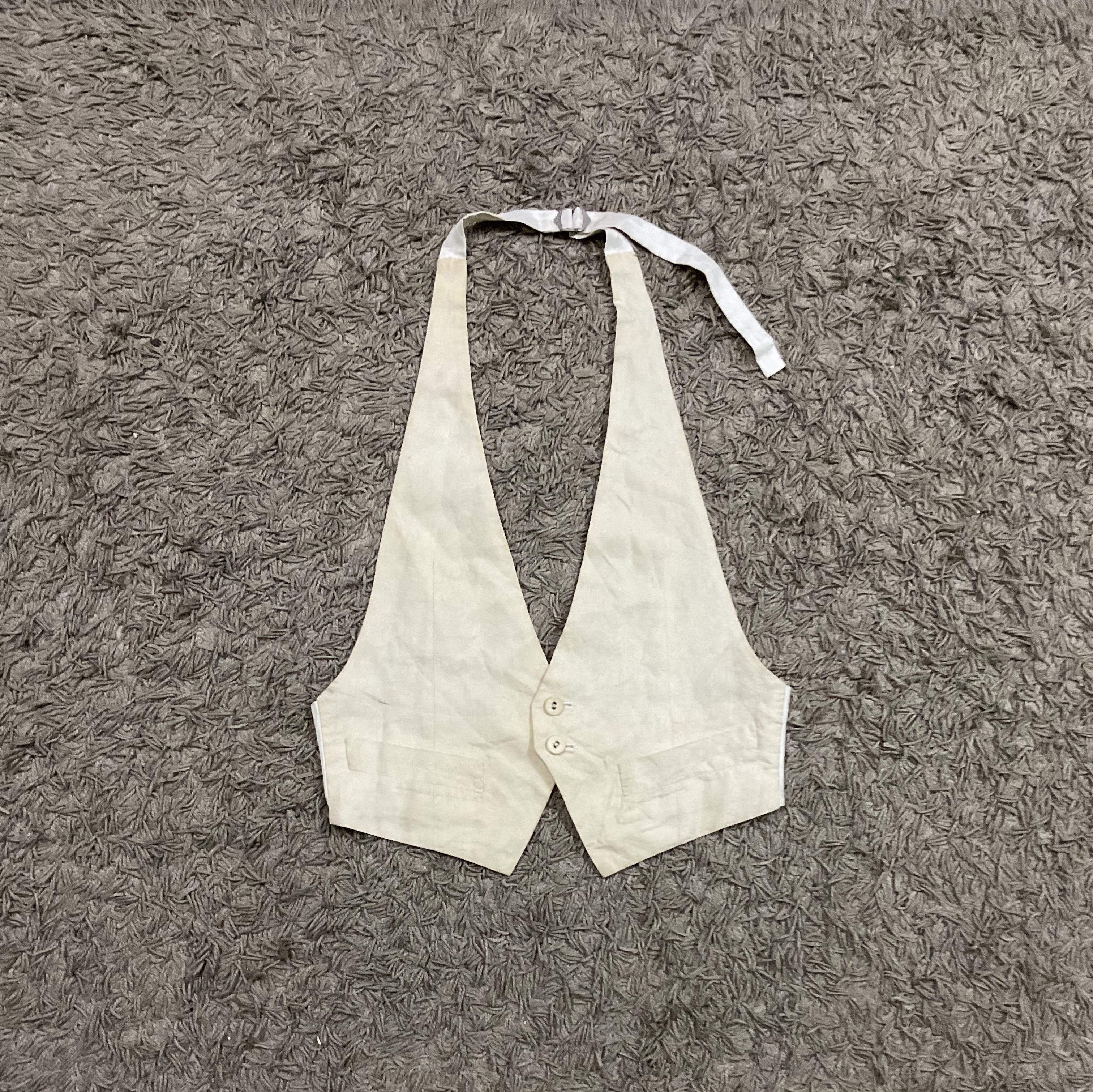 Designer RARE Vintage Japanese Designer waistcoat Size ONE SIZE - 1 Thumbnail