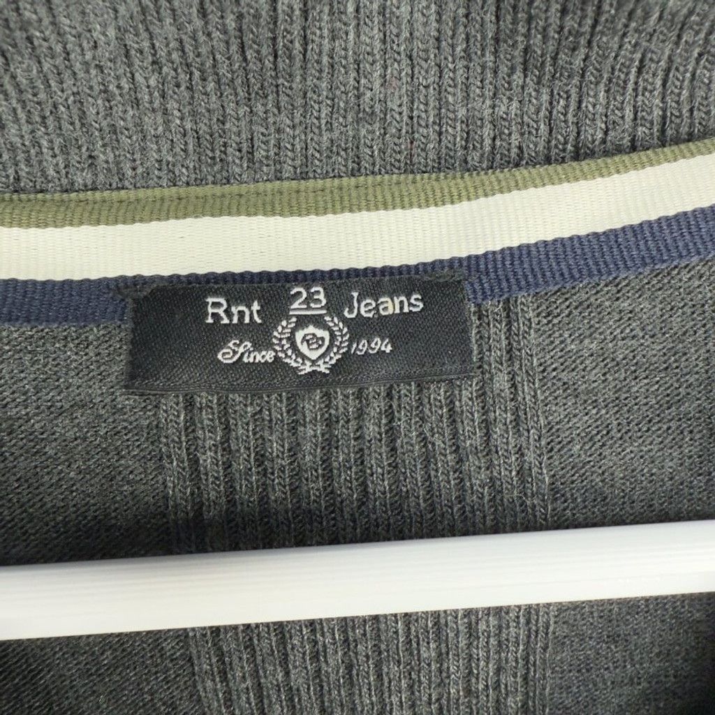 Other RNT 23 JEANS Quilted Grey Buttoned Up Jacket Cardigan M Size US M / EU 48-50 / 2 - 3 Thumbnail