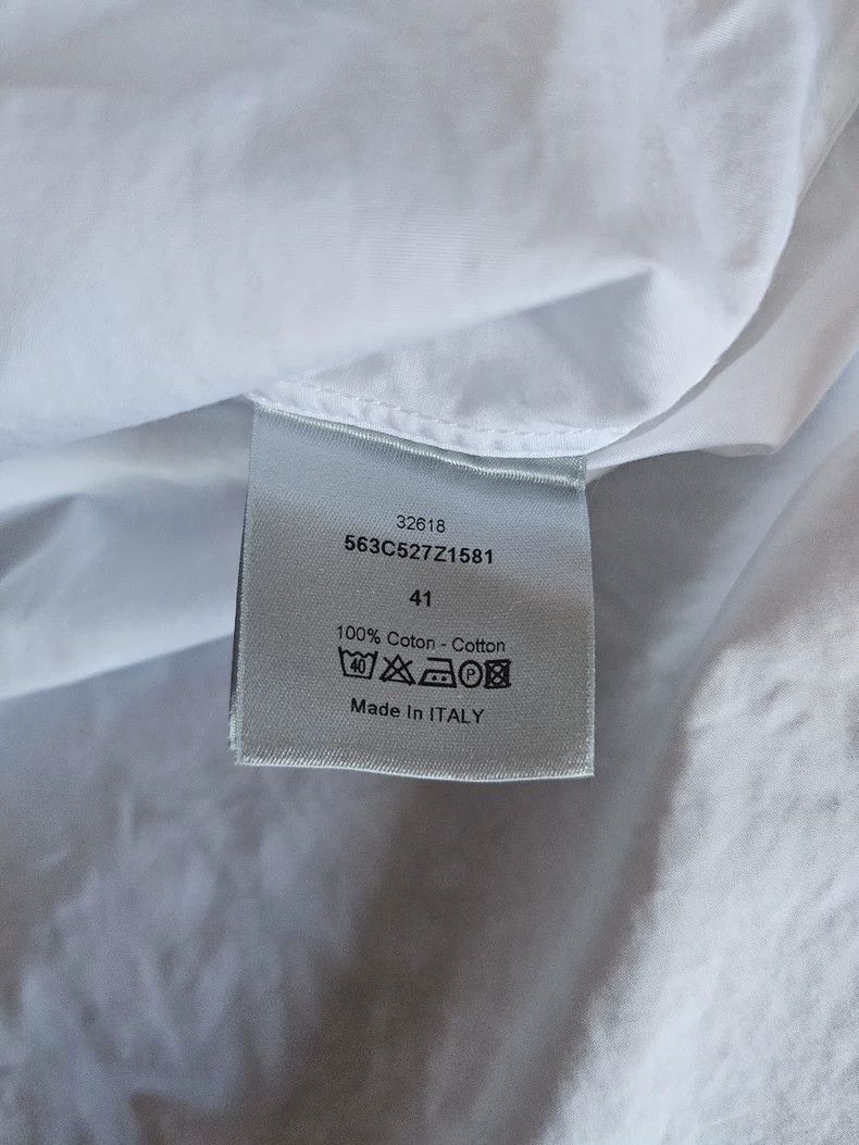 Dior Dior Size 41 White shirt 2503-Nextarrow Size US XS / EU 42 / 0 - 5 Thumbnail