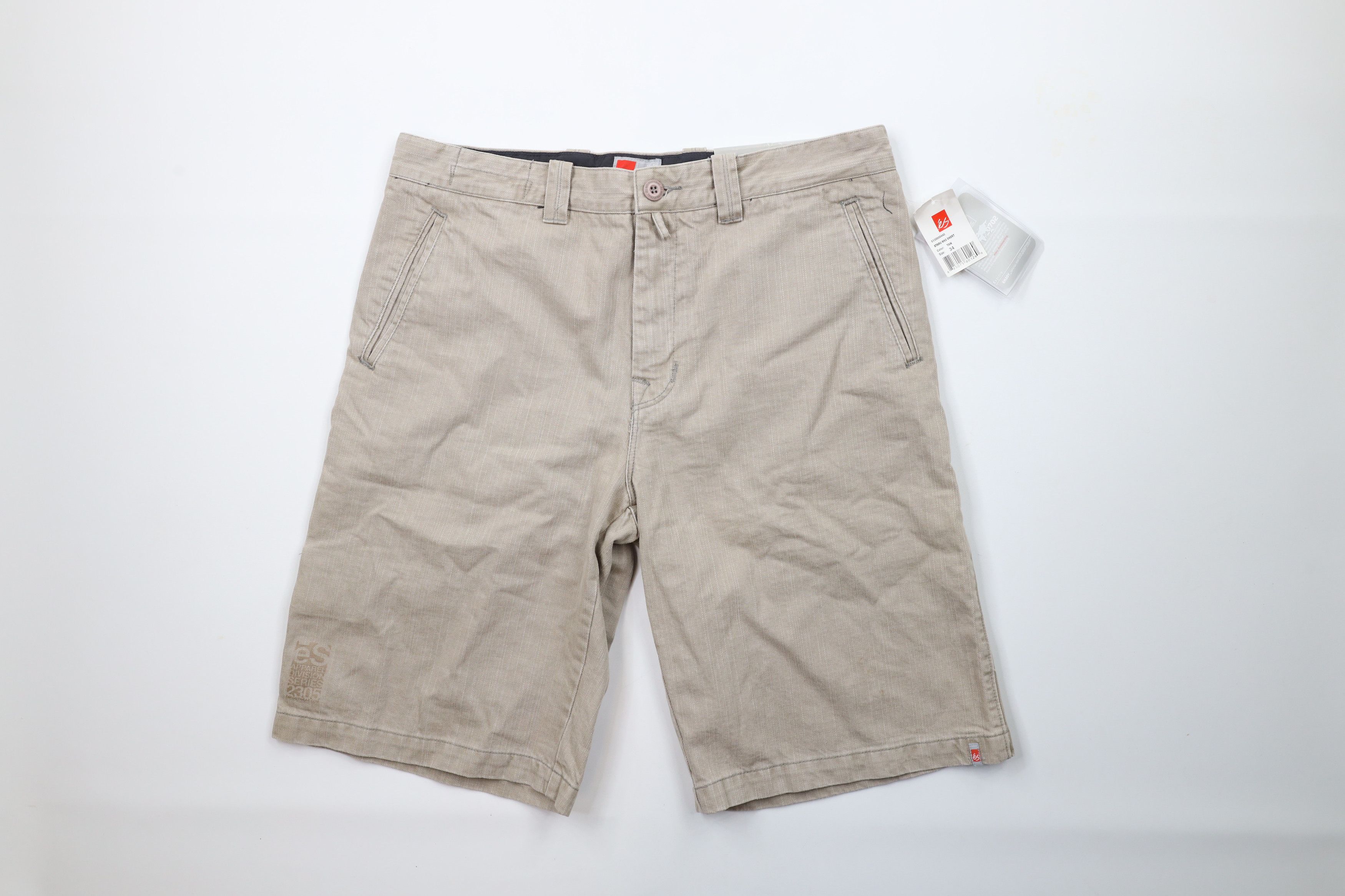 Vintage × eS Deadstock Vintage 90s Y2K ES Skateboarding Shorts Jorts Size US 34 / EU 50 - 1 Thumbnail
