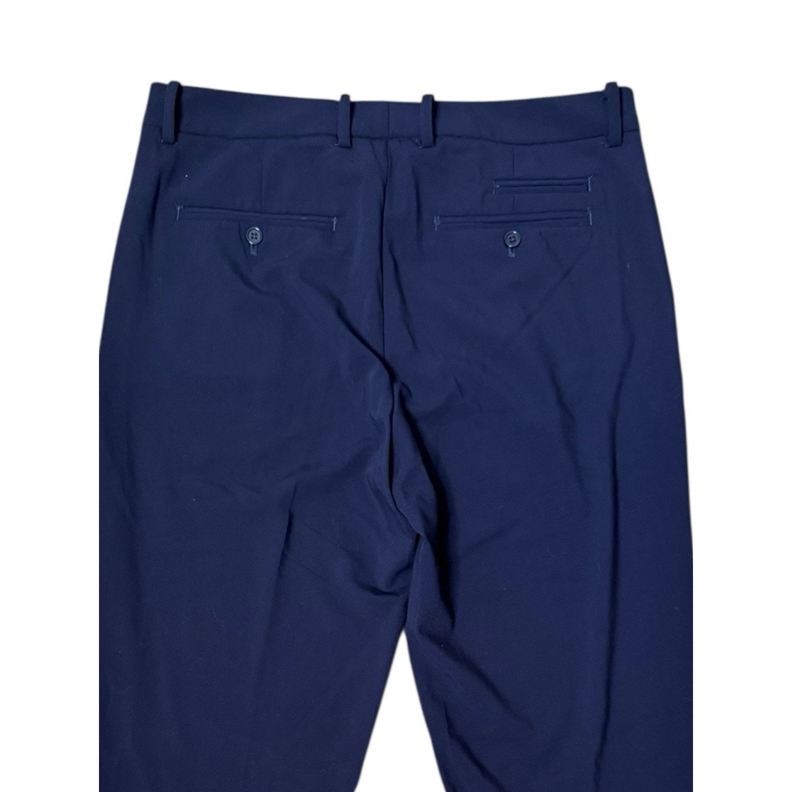 Quince Quince NEW Performance Stretch Dress Pants Slim Fit Navy Size US 32 / EU 48 - 7 Thumbnail