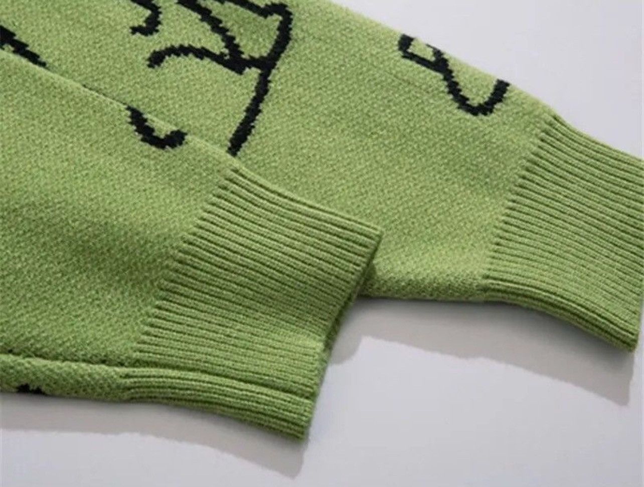 Japanese Brand × Vintage Sweater Men Harajuku Knitted Hip Hop Dinosaur Cartoon Size US M / EU 48-50 / 2 - 5 Thumbnail