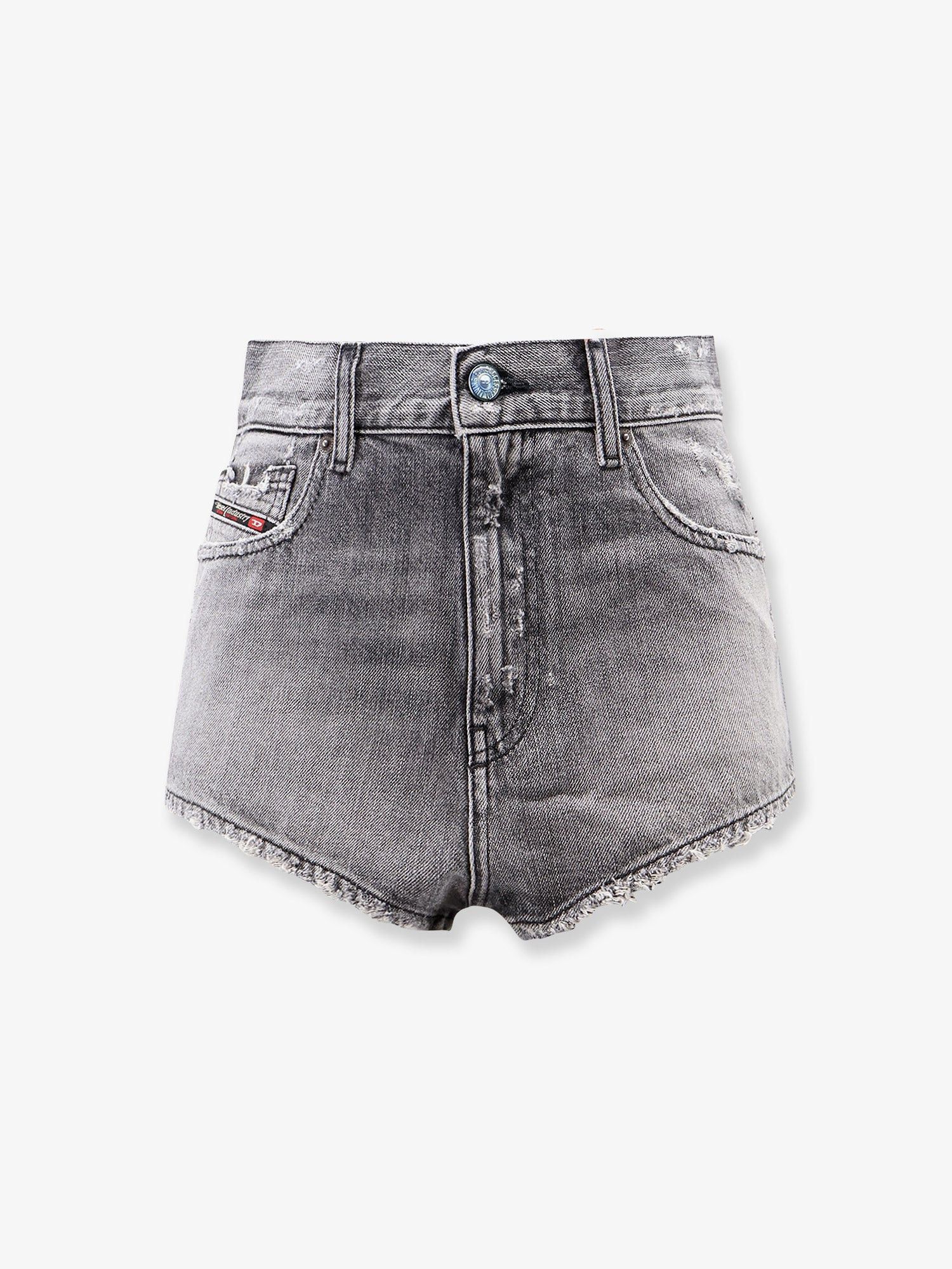 Diesel Blue Denim Shorts With A Destroyed Effect Size 27" / US 4 / IT 40 - 1 Thumbnail