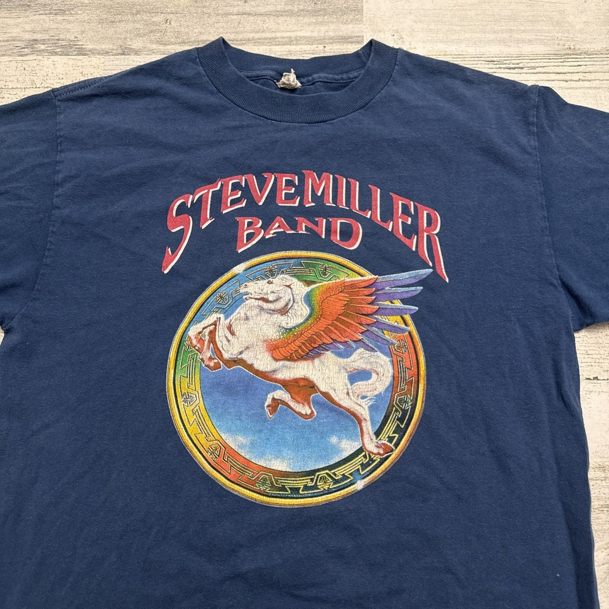 Band Tees Y2K Steve Miller Band Blue Tour Shirt Book Of Dream M Size US M / EU 48-50 / 2 - 2 Thumbnail