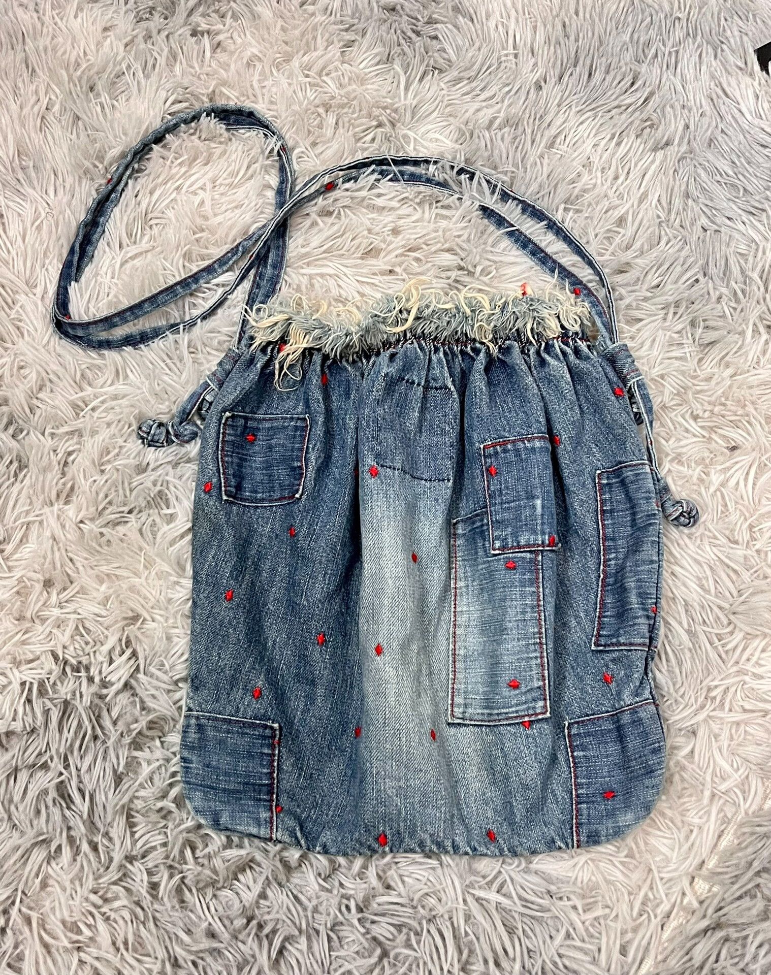 Undercover denim patchwork crossbody bag Size ONE SIZE - 1 Thumbnail
