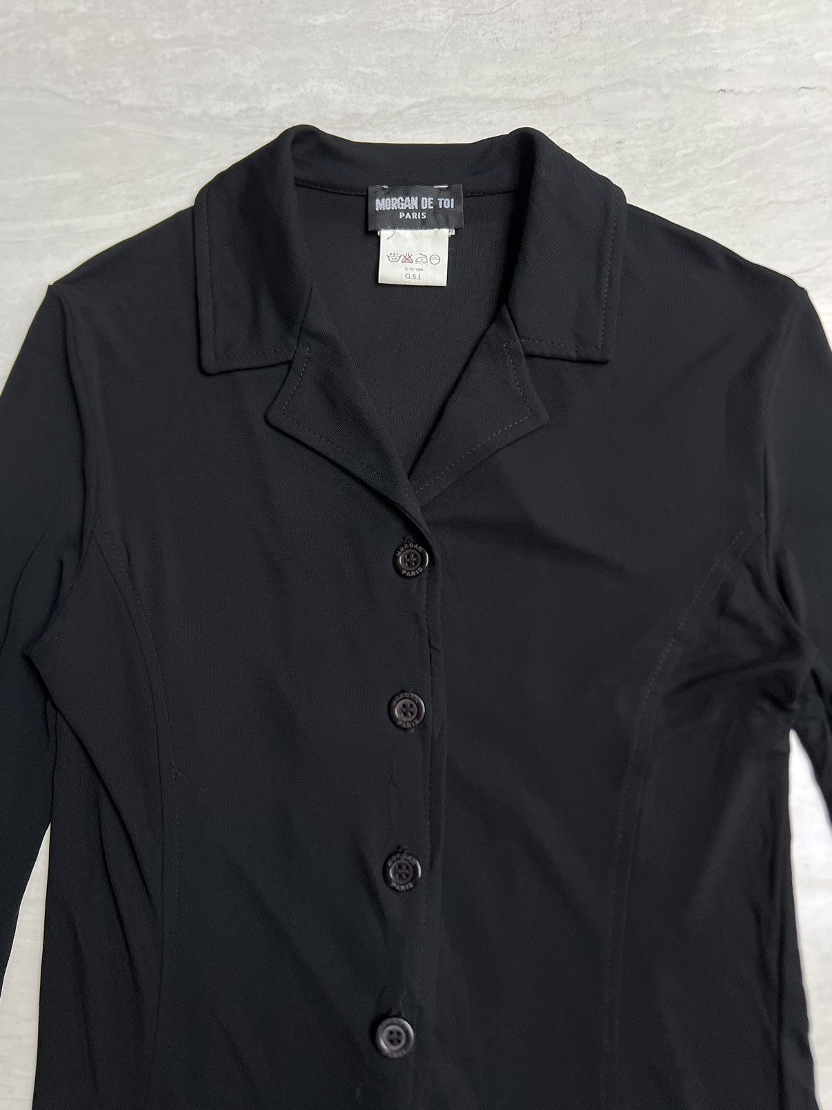 Morgan De Toi MORGAN DE TOI Black Blazers Size 40L - 3 Thumbnail