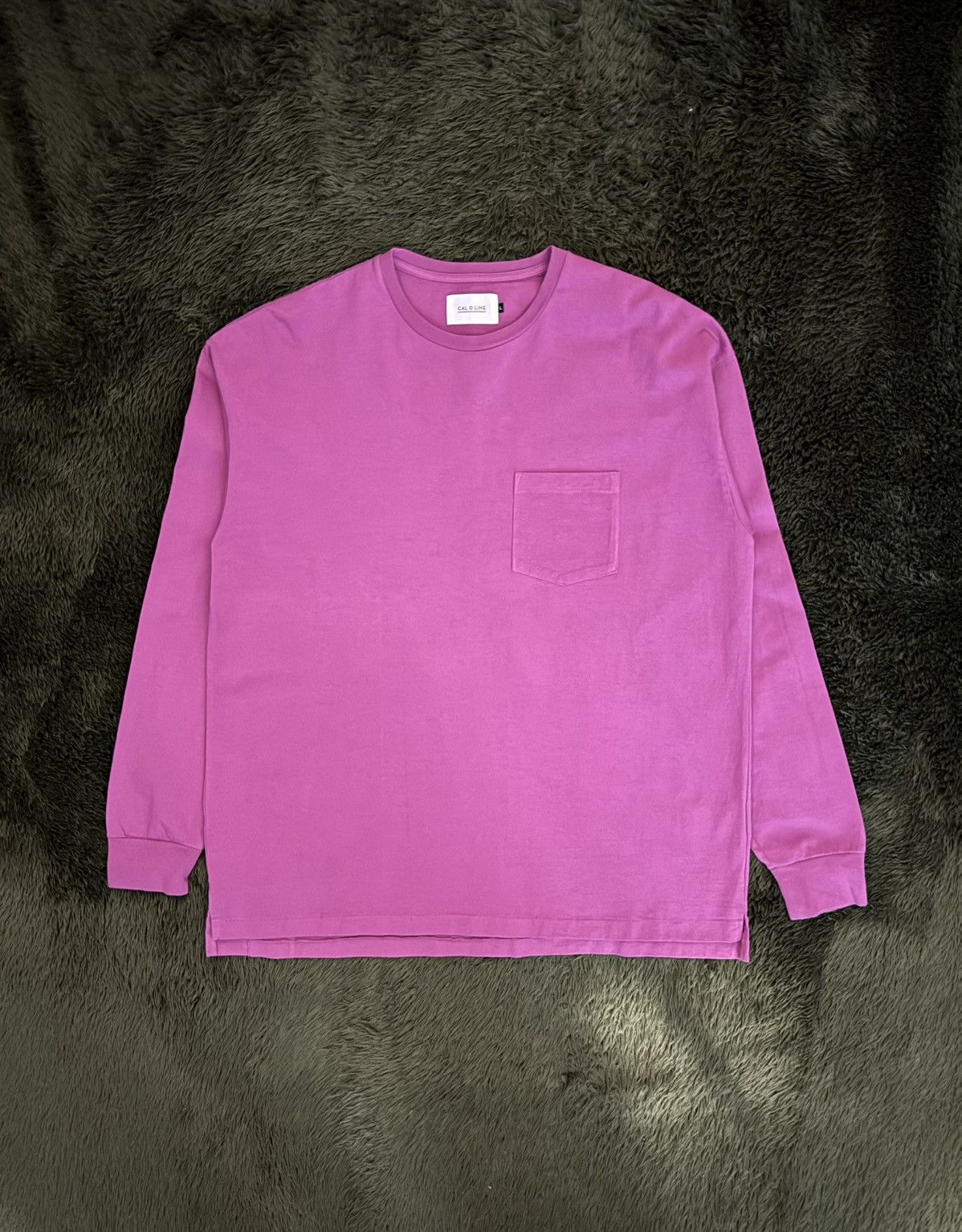 CAL O LINE [L] CAL O LINE Original Pocket Long Sleeve — Pink Size US L / EU 52-54 / 3 - 1 Thumbnail