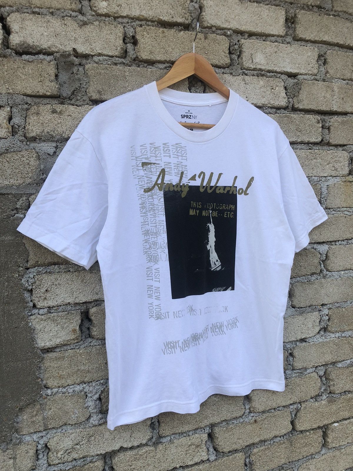 Andy Warhol × Japanese Brand × Uniqlo Uniqlo X SPRZNY X Andy Warhol Art Graphic Tshirts Size US M / EU 48-50 / 2 - 5 Thumbnail