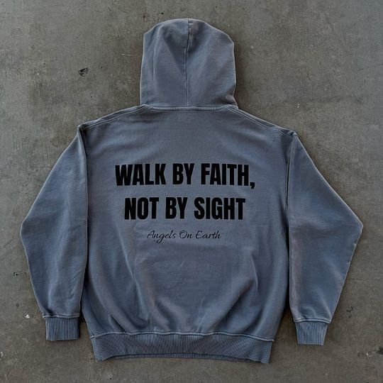 Japanese Brand × Vintage Faith Graphic Print Pocket Hoodie Size US XXL / EU 58 / 5 - 2 Thumbnail