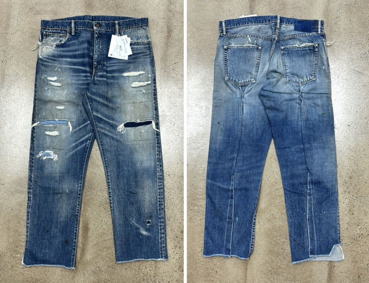 Visvim Visvim 19ss Journeyman Pants Tacked Crash JM，size 4 Size US 38 / EU 54 - 1 Thumbnail