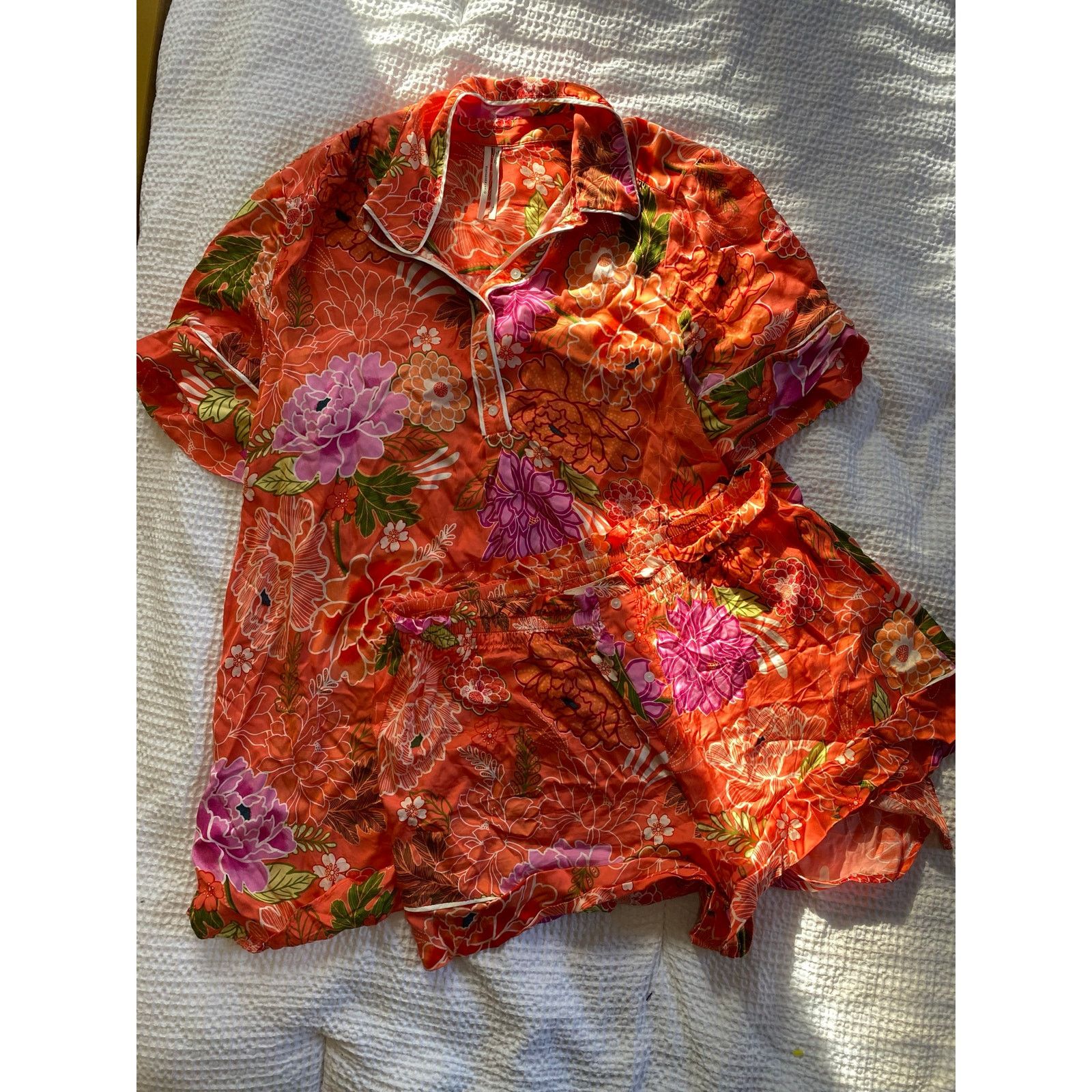 Anthropologie Anthropologie two piece matching pajama set women’s large Size ONE SIZE - 1 Thumbnail