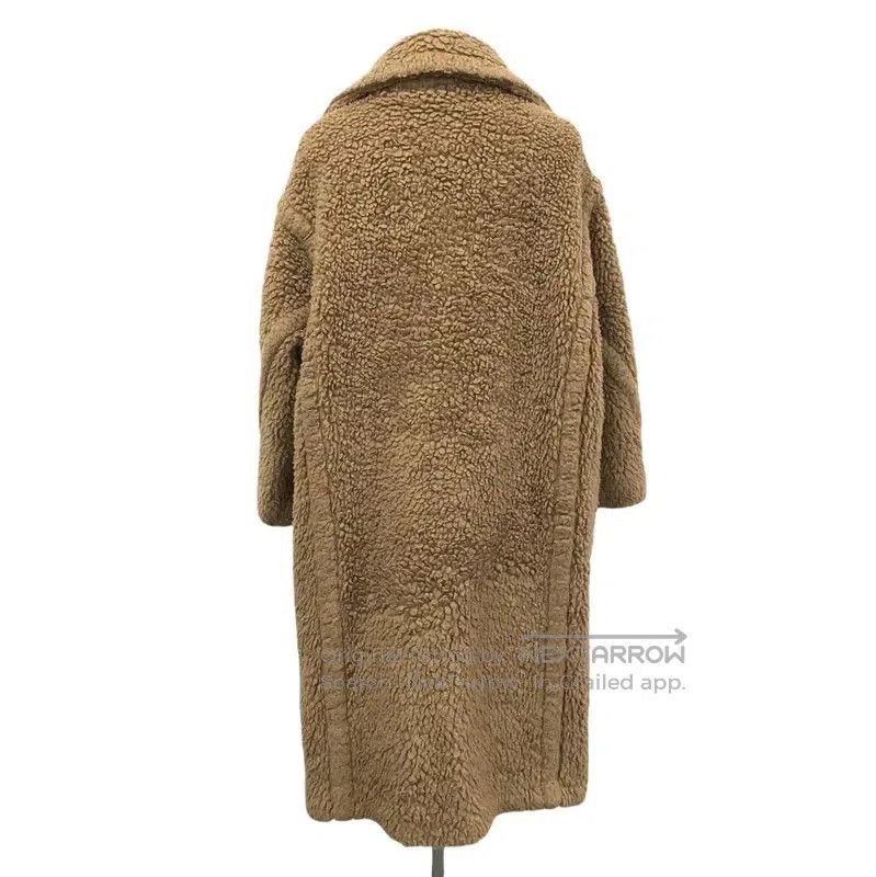 Max Mara MaxMara Brown Alpaca Wool Women's Coat . Size XS / US 0-2 / IT 36-38 - 2 Thumbnail