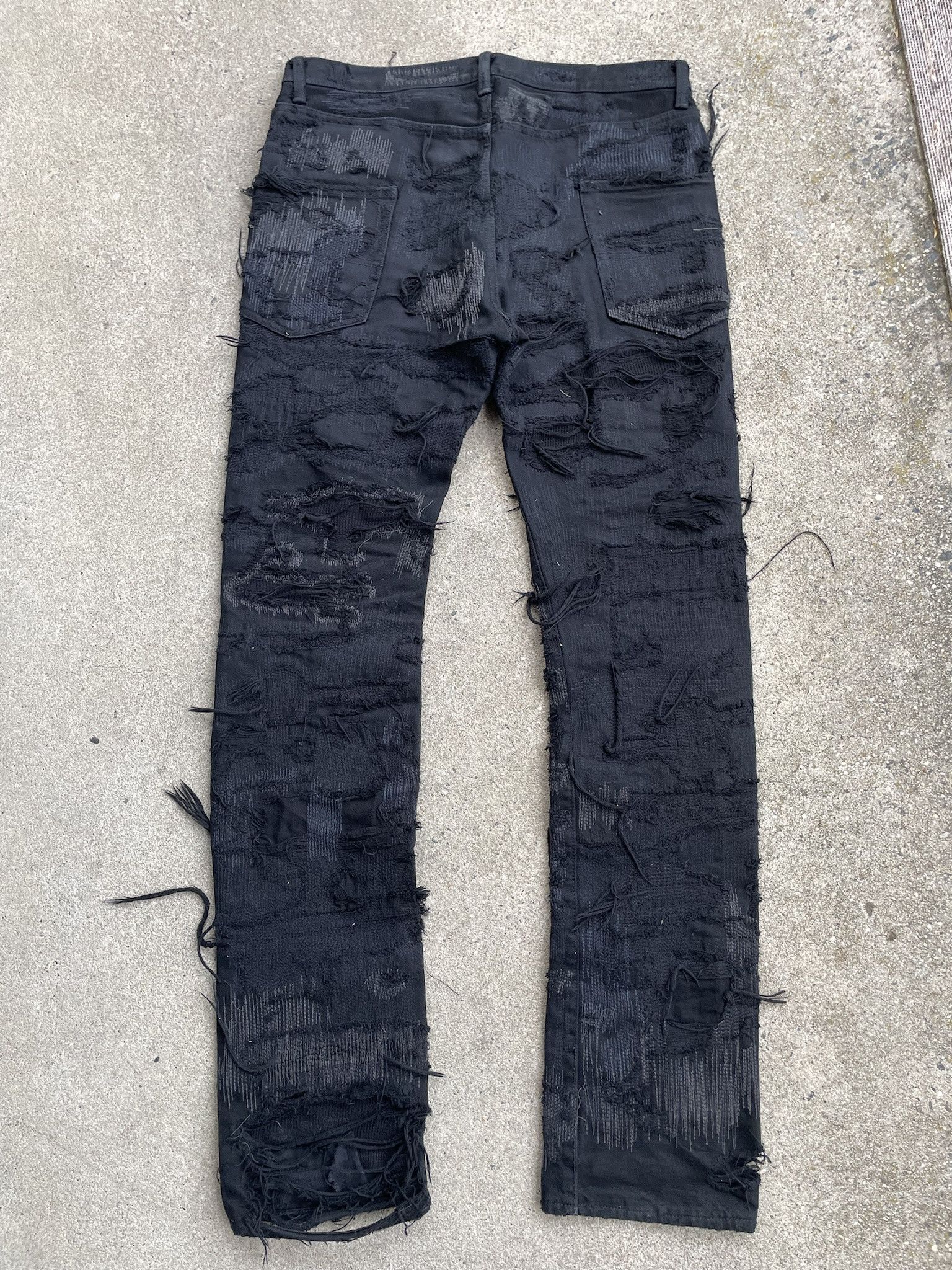 Undercover Undercover AW05 85 SIZE 3 Arts & Crafts Denim Size US 33 - 2 Thumbnail