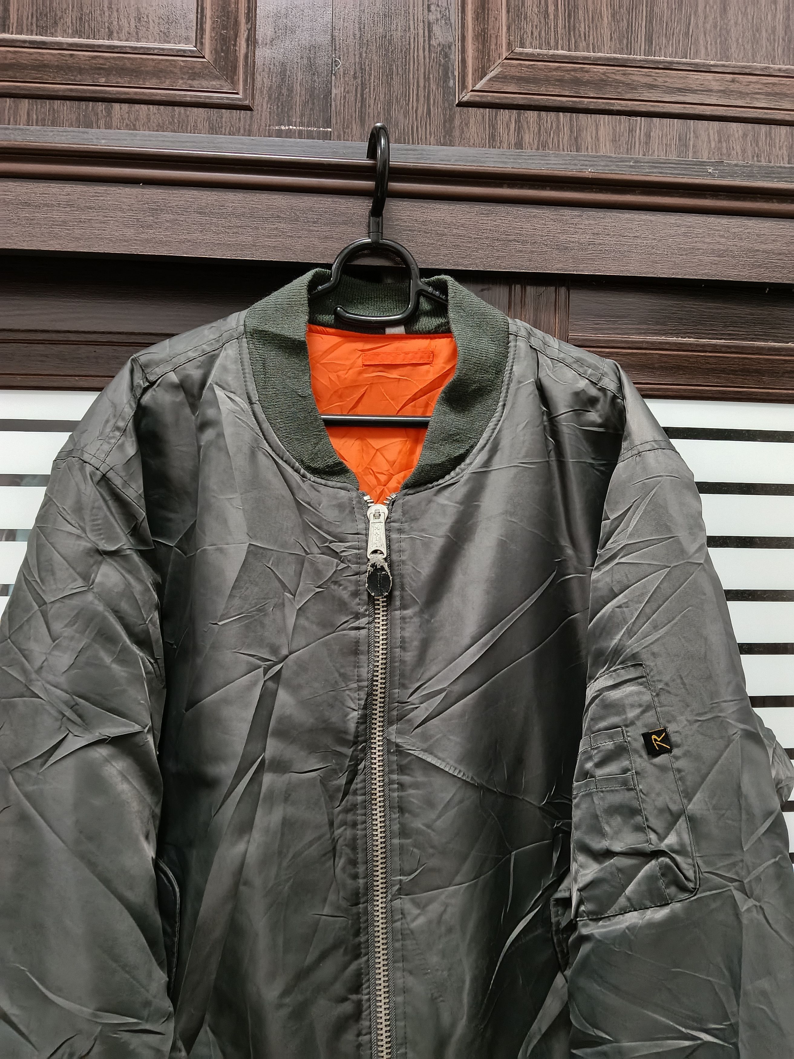 Rothco 💥 (XL) Army USAF Rothco Bomber Flight Jacket Ma-1💥 Size US XL / EU 56 / 4 - 4 Thumbnail