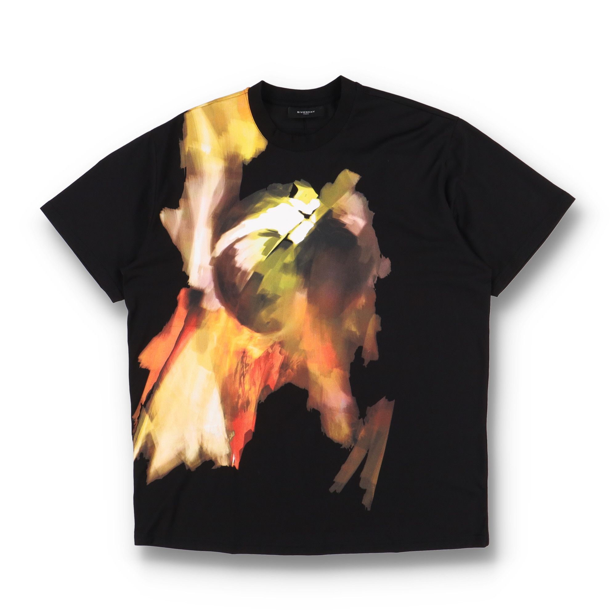 Givenchy Black Abstract Brushstroke Oversized T-Shirt Size US XS / EU 42 / 0 - 1 Thumbnail