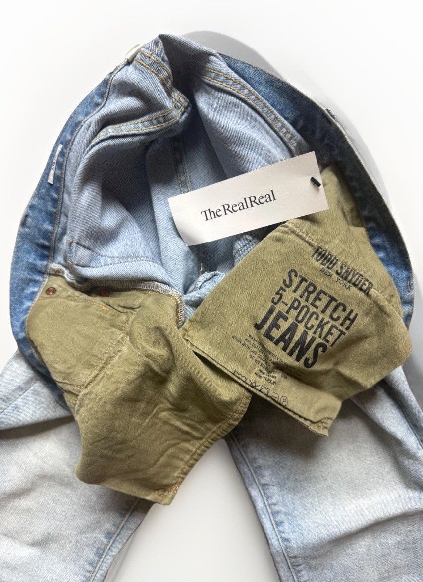 Todd Snyder Todd Snyder Slim Stretch Jeans Light Wash 28x32 (*30x30) Size US 30 / EU 46 - 4 Thumbnail