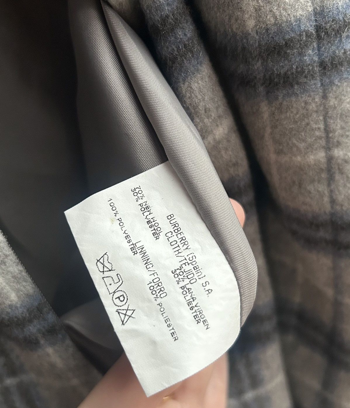 Burberry Burberry London Wool Plaid Mini Dress Jumper Pinafore Size M / US 6-8 / IT 42-44 - 9 Thumbnail