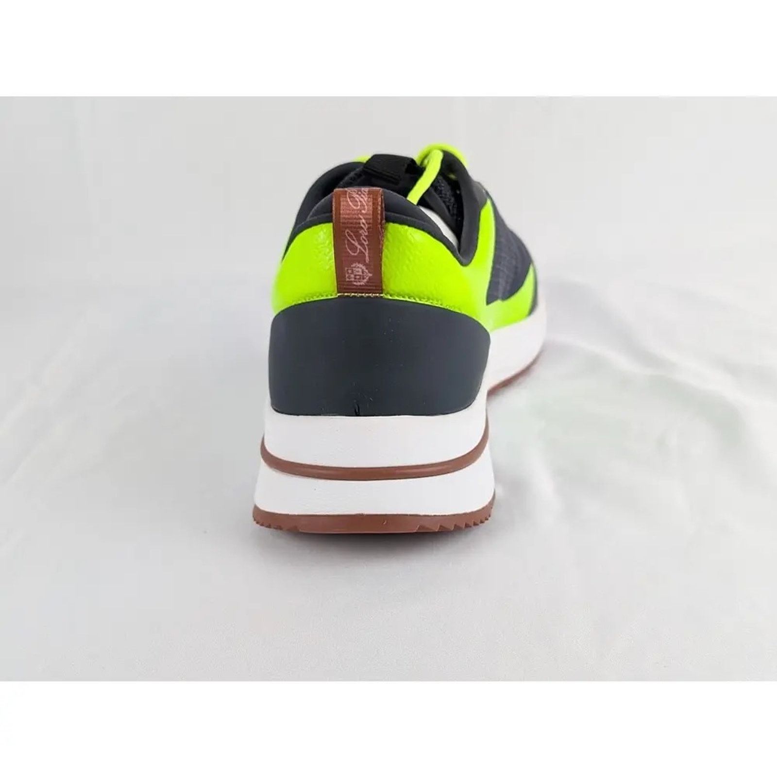 Loro Piana o1rshd1 Week_End Walk Mesh Tenis Low top Sneakers in Black Size US 12 / EU 45 - 6 Thumbnail