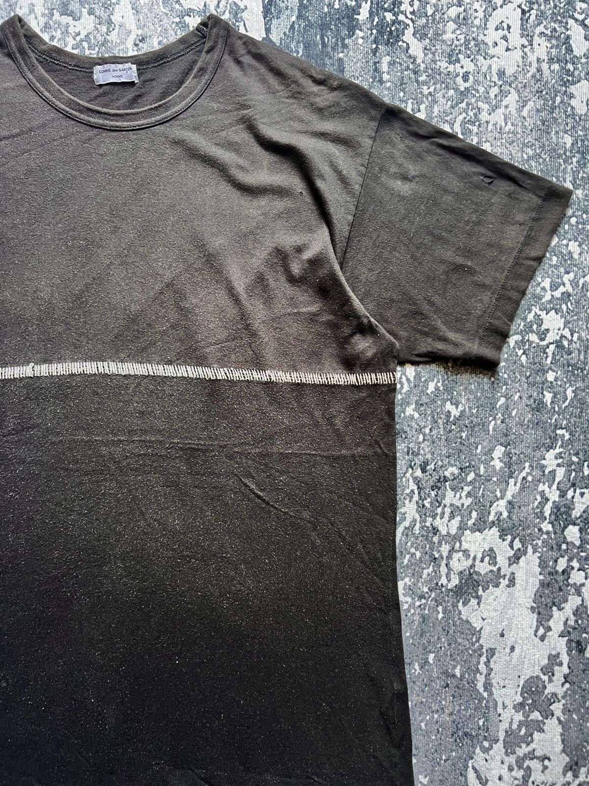 Comme des Garcons × Comme des Garcons SHIRT Vtg Comme des Garcons Homme Tshirt Size US L / EU 52-54 / 3 - 4 Thumbnail
