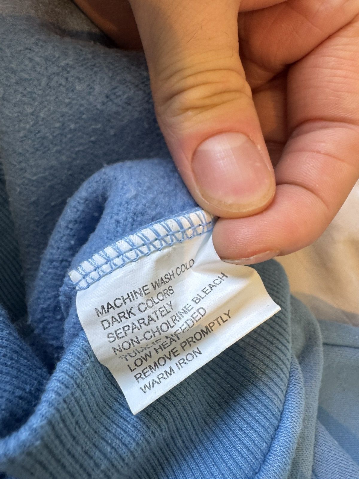 Nike Light blue Nike sweatshirt Size US XL / EU 56 / 4 - 4 Thumbnail
