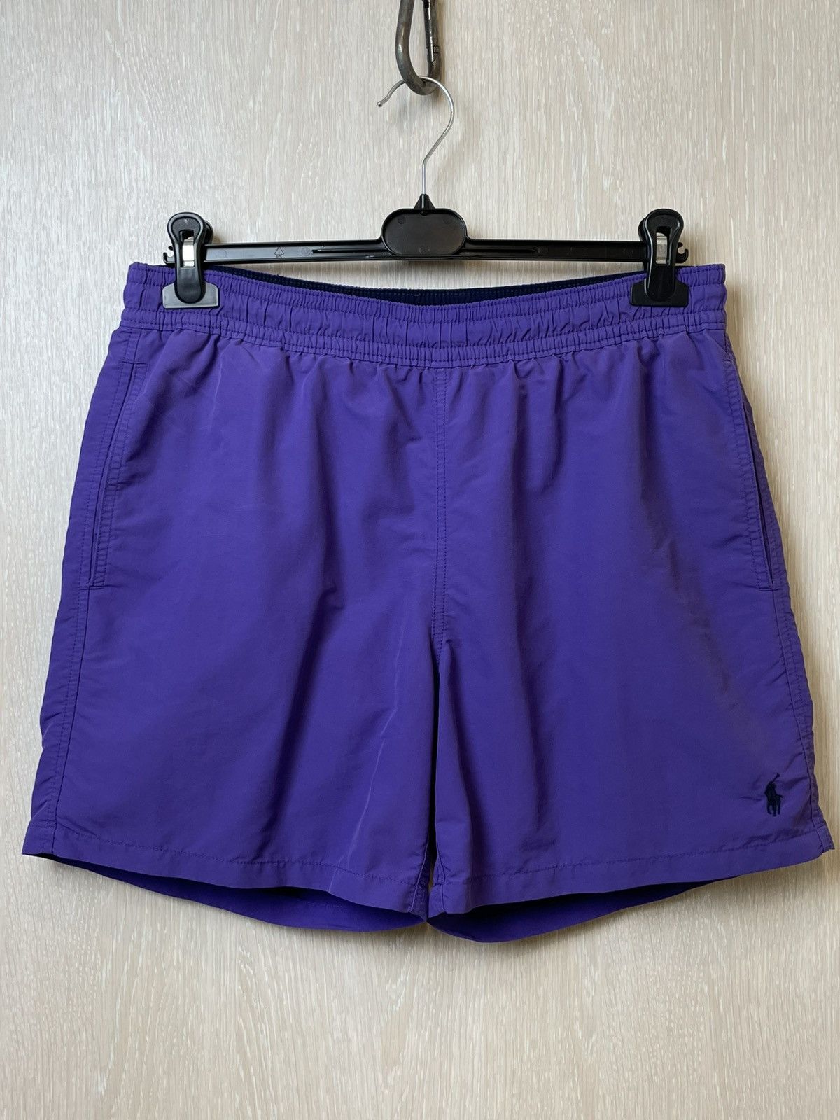 Polo Ralph Lauren × Ralph Lauren × Vintage Polo Ralph Lauren shorts purple M Size US 32 / EU 48 - 1 Thumbnail