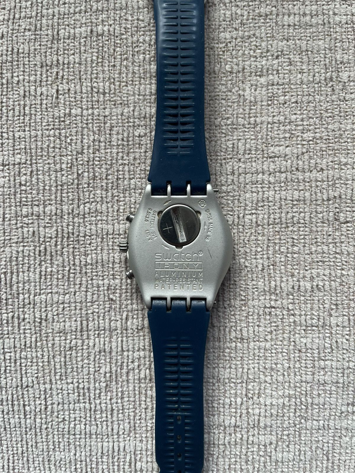 Swatch VNTG 2004 Swatch Irony Midi Chrono YMS1009 Bluish Size ONE SIZE - 5 Thumbnail