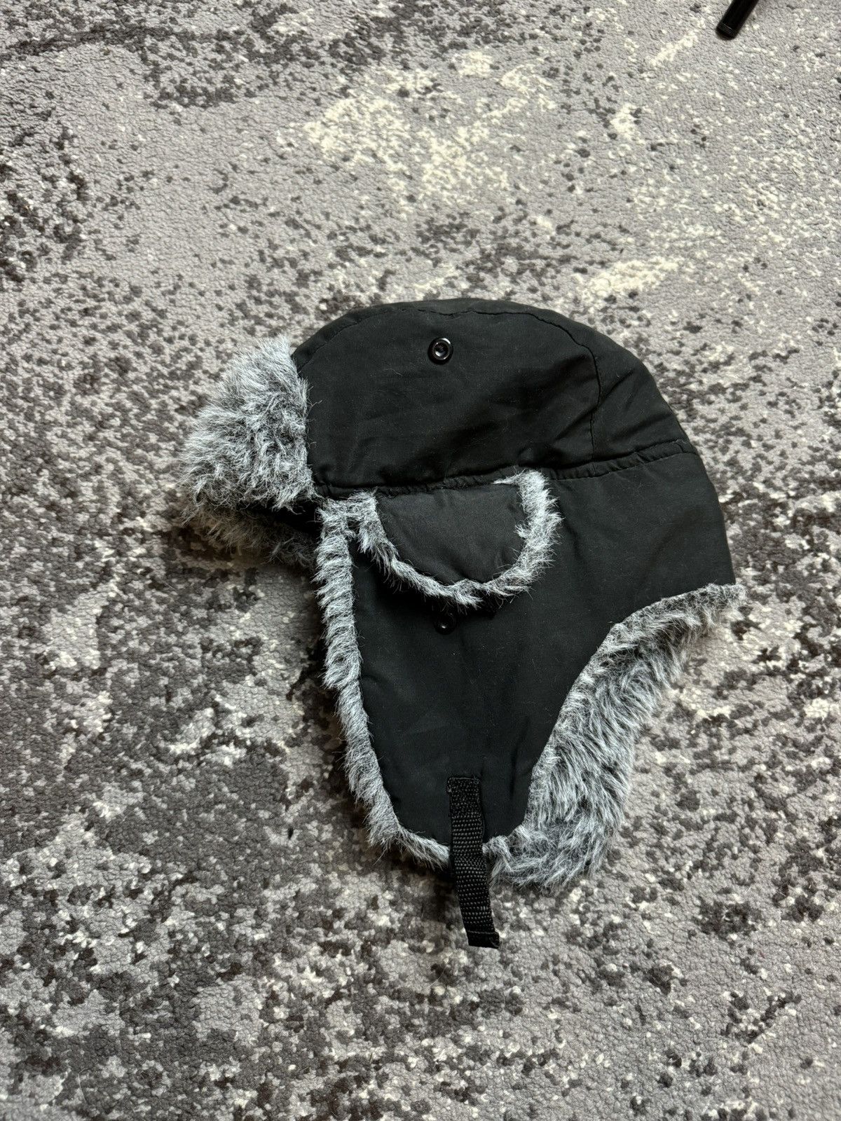Japanese Brand × Vintage Vintage Y2K Opium Fuzzy Fur L.G.B Style Ushanka Hat Size ONE SIZE - 1 Thumbnail