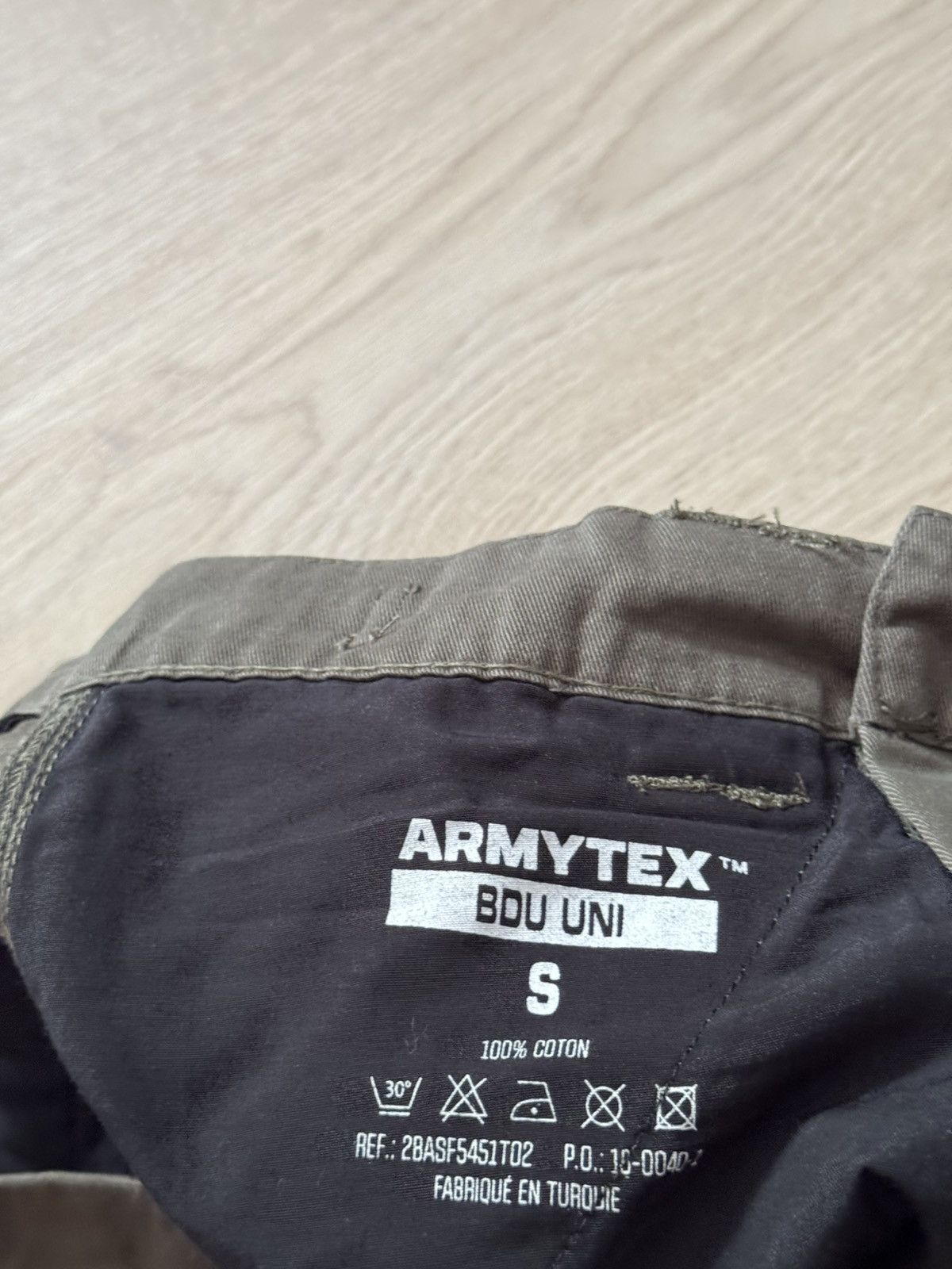 MIL-TEC ArmyTex Military Army Dark Green Cargo Pants Size US 30 / EU 46 - 7 Thumbnail