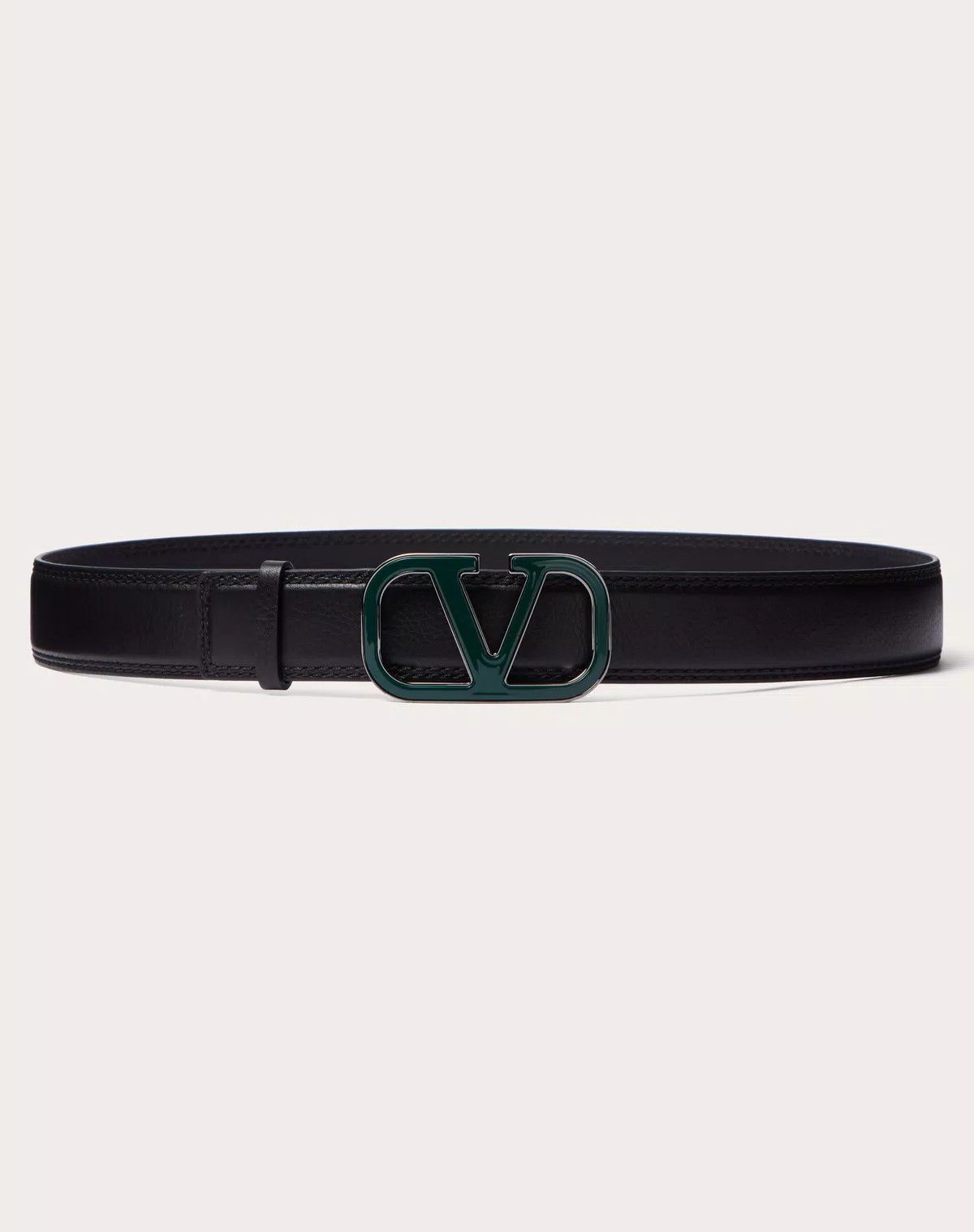 Valentino oc11z0725 Size:105/Elk Print Calfskin 35 Mm in Black Size ONE SIZE - 1 Thumbnail