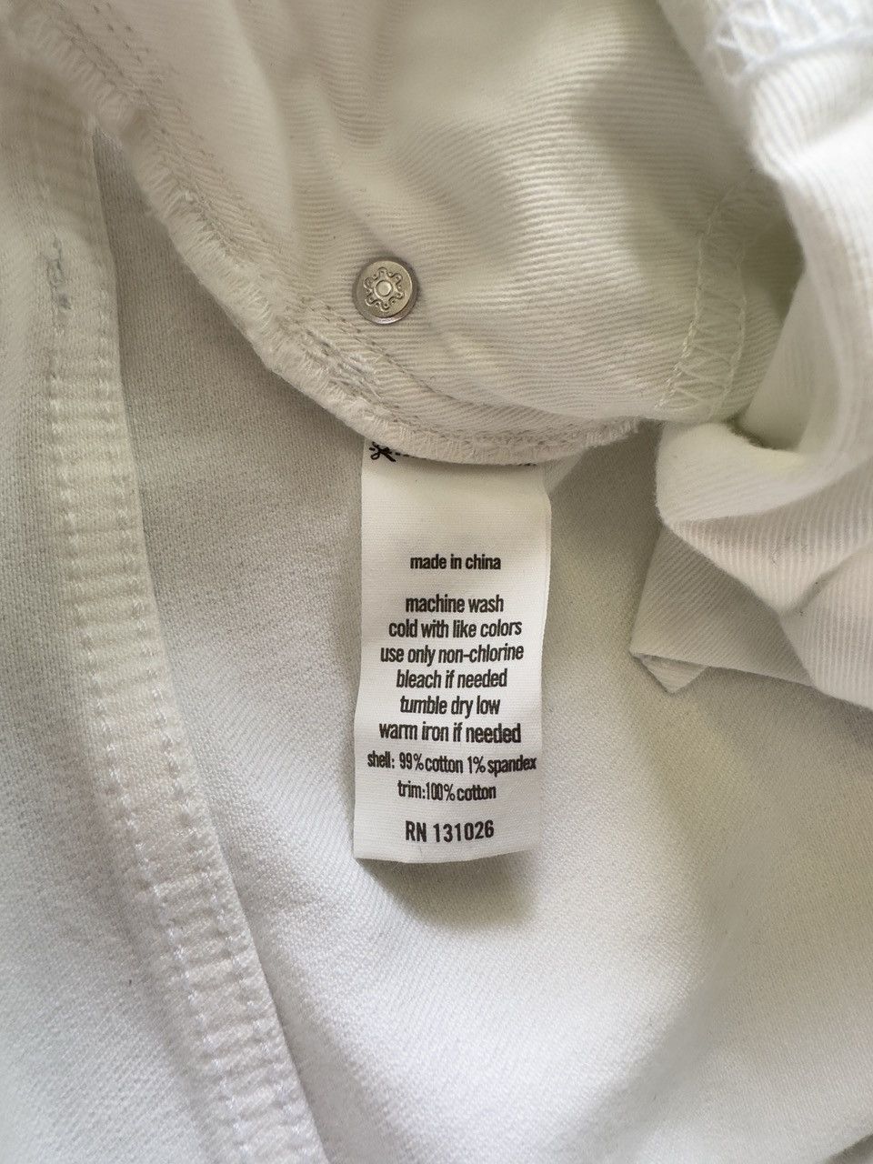 ONS ONS Rivingtons Men's White Jeans 31x32 Size US 31 - 8 Thumbnail