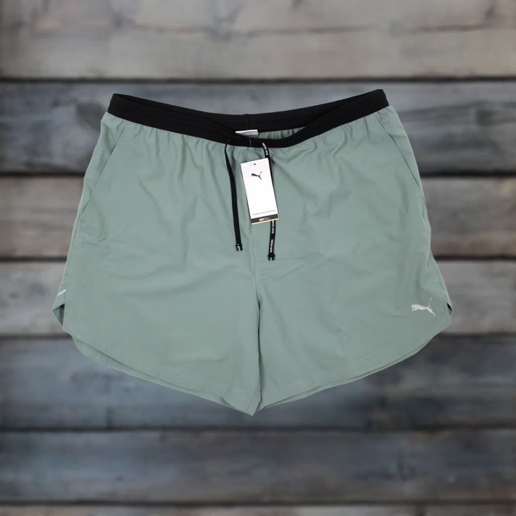 Puma Puma Men's Everyday Ultraweave 6" Shorts Gym Training Running XL Green Moon Size US 36 / EU 52 - 1 Thumbnail