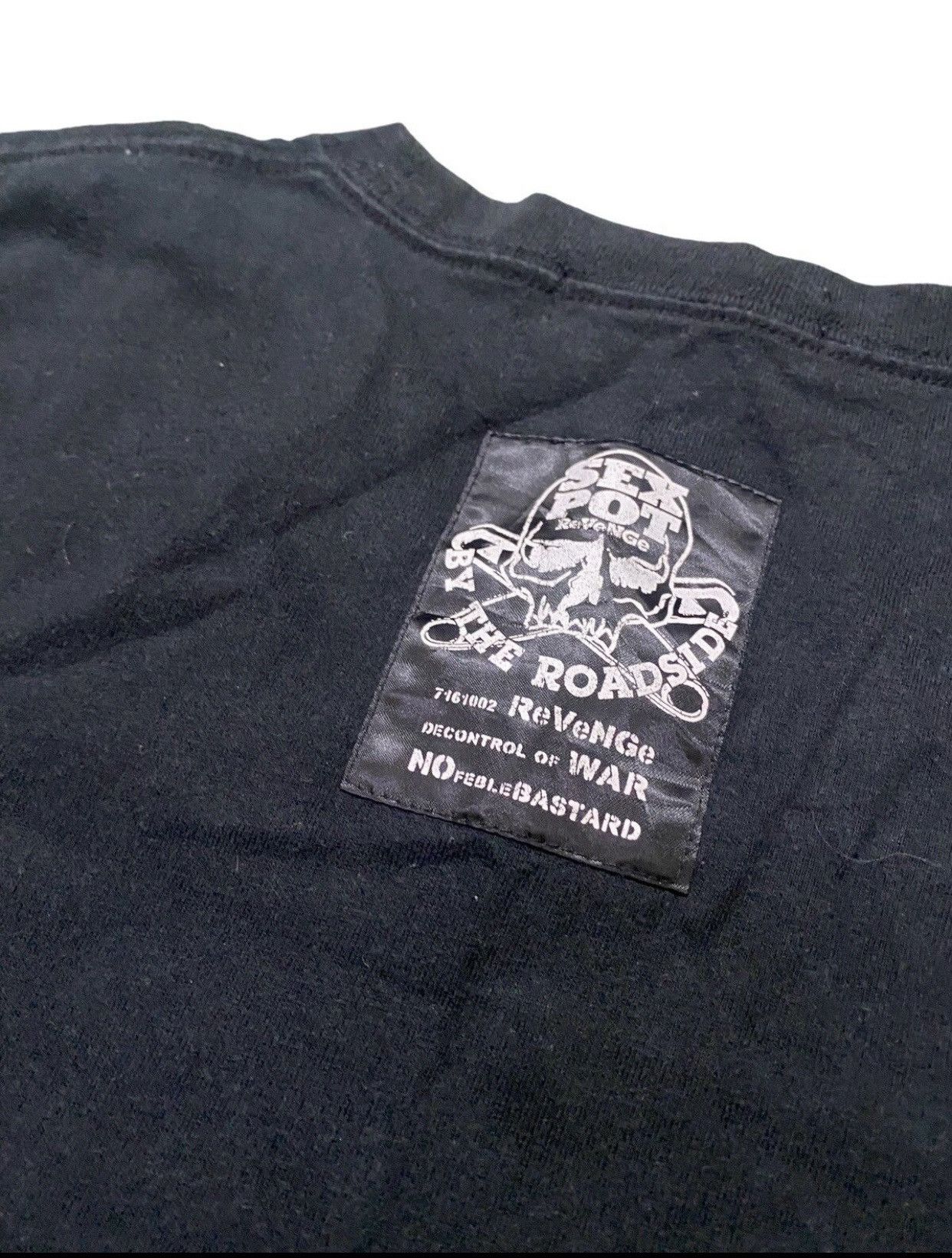 Hysteric Glamour 💥Japanese SexPot Revenge By The Roadside Gothic Shirt Size M / US 6-8 / IT 42-44 - 8 Thumbnail