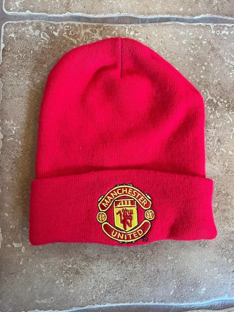 Vintage Vintage football hat Manchester United official made in U.K. Size ONE SIZE - 1 Thumbnail
