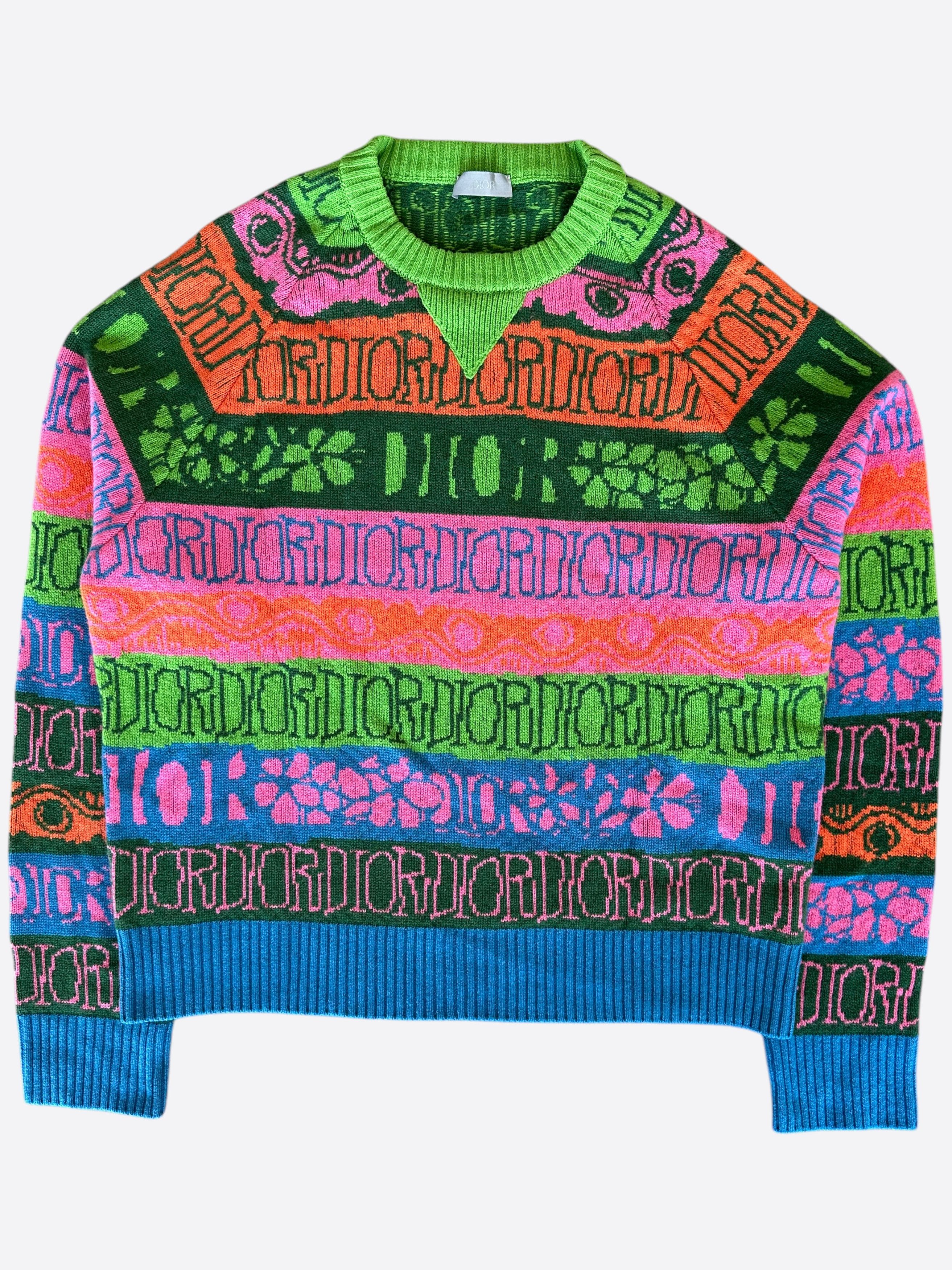 Christian deals Dior Aztec Pullover