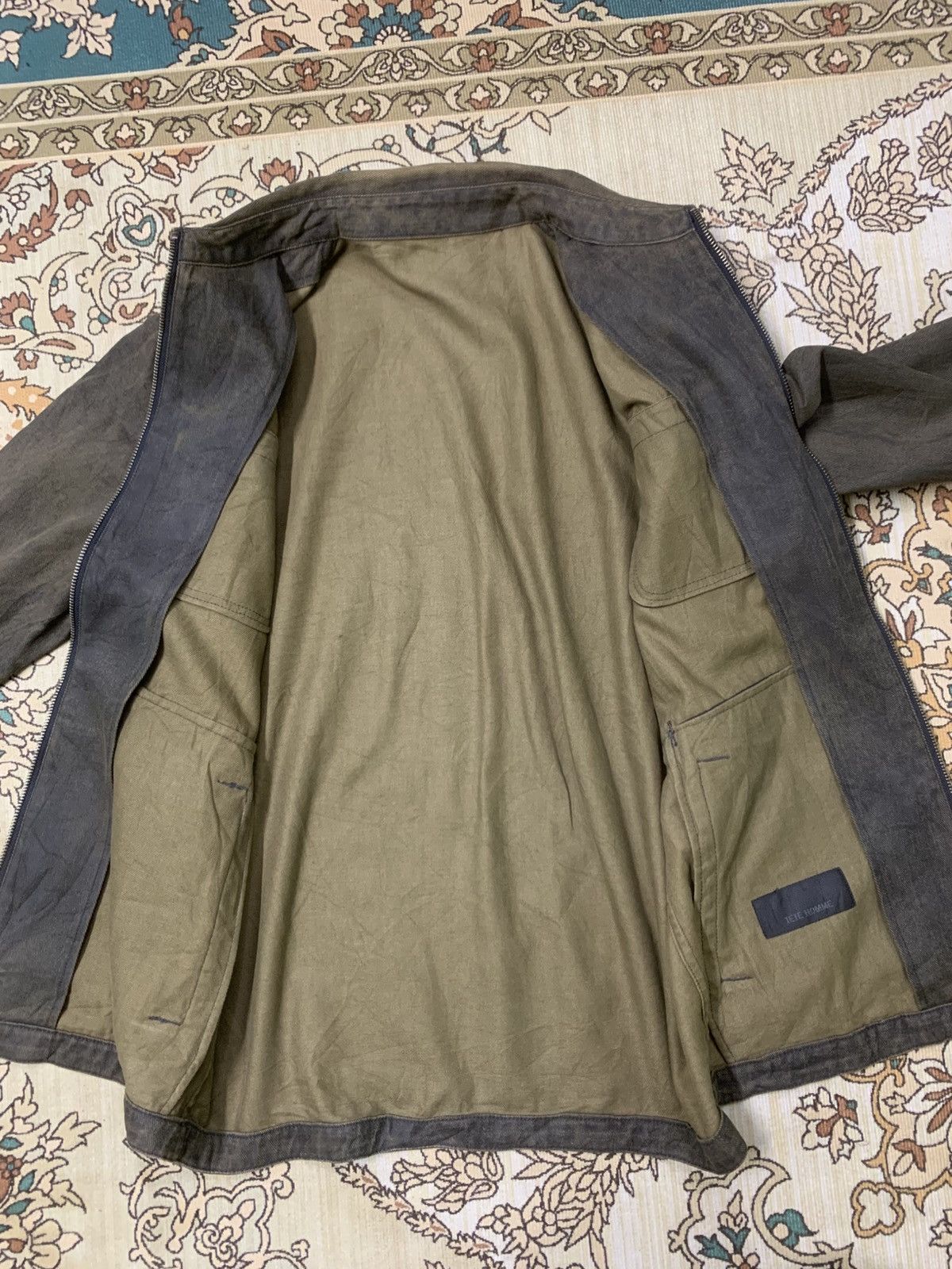 Issey Miyake ISSEY MIYAKE TETE HOMME JEANS JACKET Size US L / EU 52-54 / 3 - 14 Thumbnail