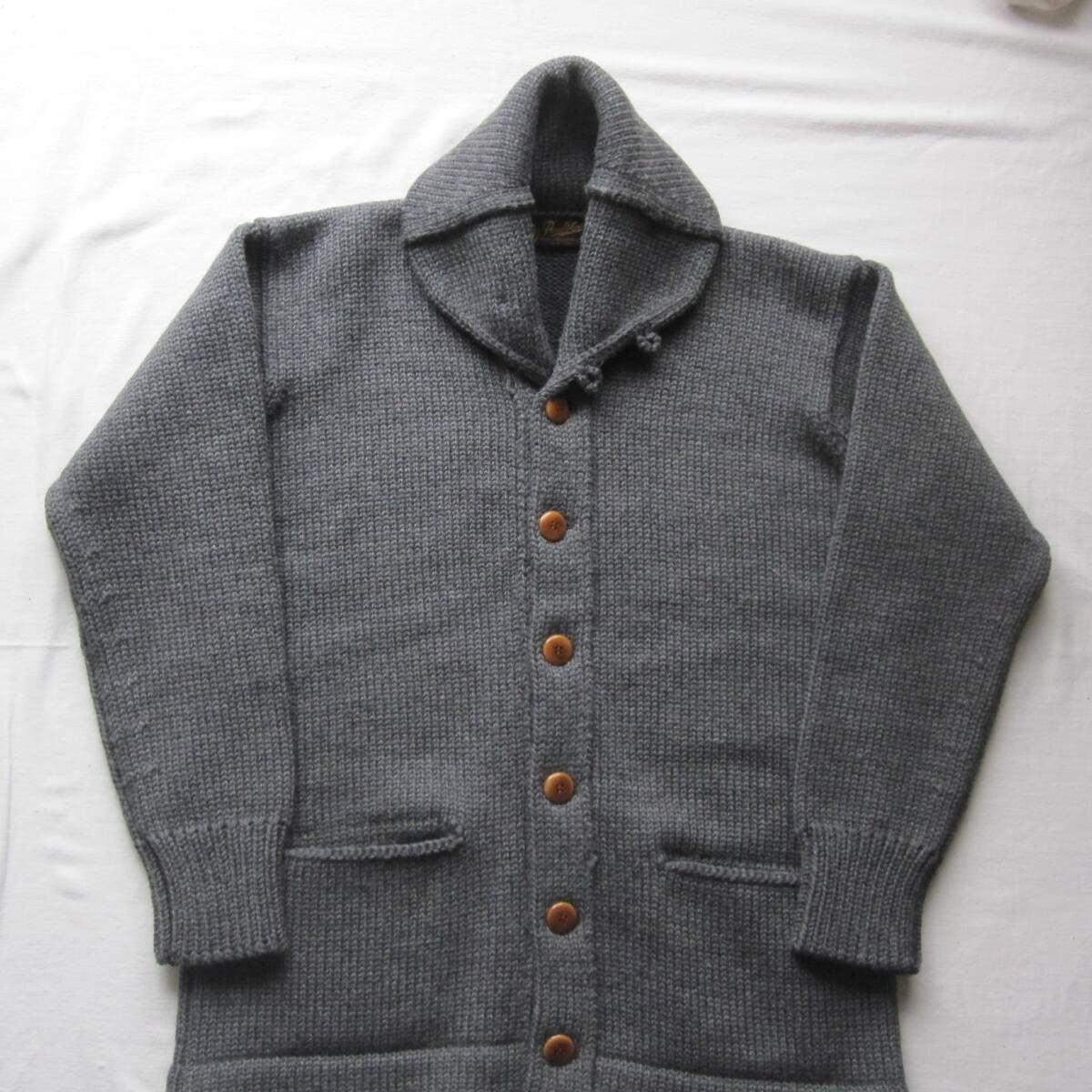 Freewheelers “TURNED DOWN COLLAR” SWEATER COAT Size US M / EU 48-50 / 2 - 5 Thumbnail