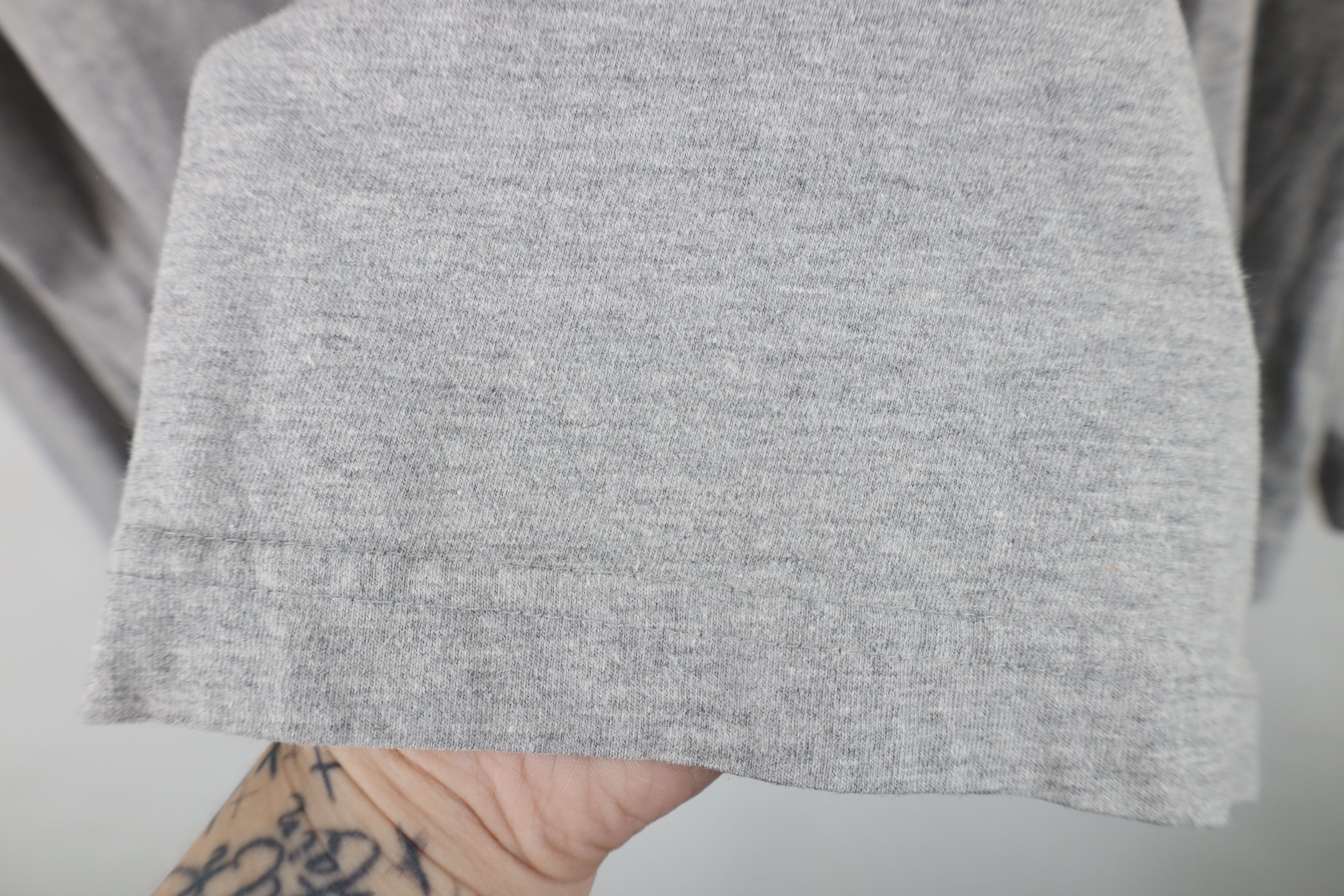 Vintage Vintage 90s Streetwear Long Sleeve Henley T-Shirt Gray Size US XL / EU 56 / 4 - 7 Thumbnail
