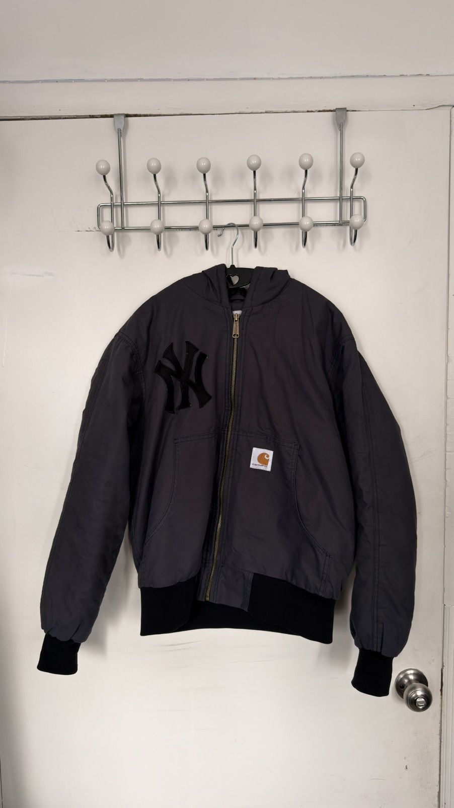Carhartt carhartt jacket with new york yankees logo Size US M / EU 48-50 / 2 - 1 Thumbnail