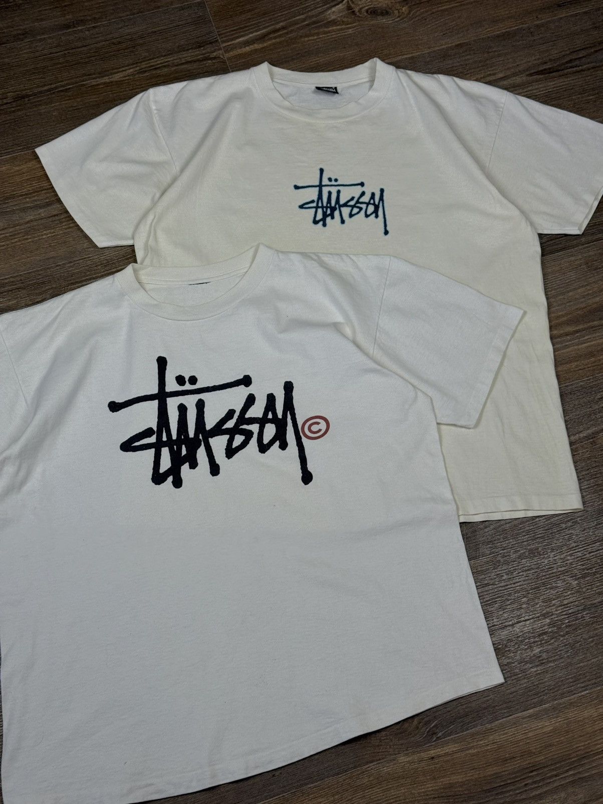Stussy Vintage 90's Stussy Big Logo Made in USA Single Stitch Shirt Size US XL / EU 56 / 4 - 1 Thumbnail