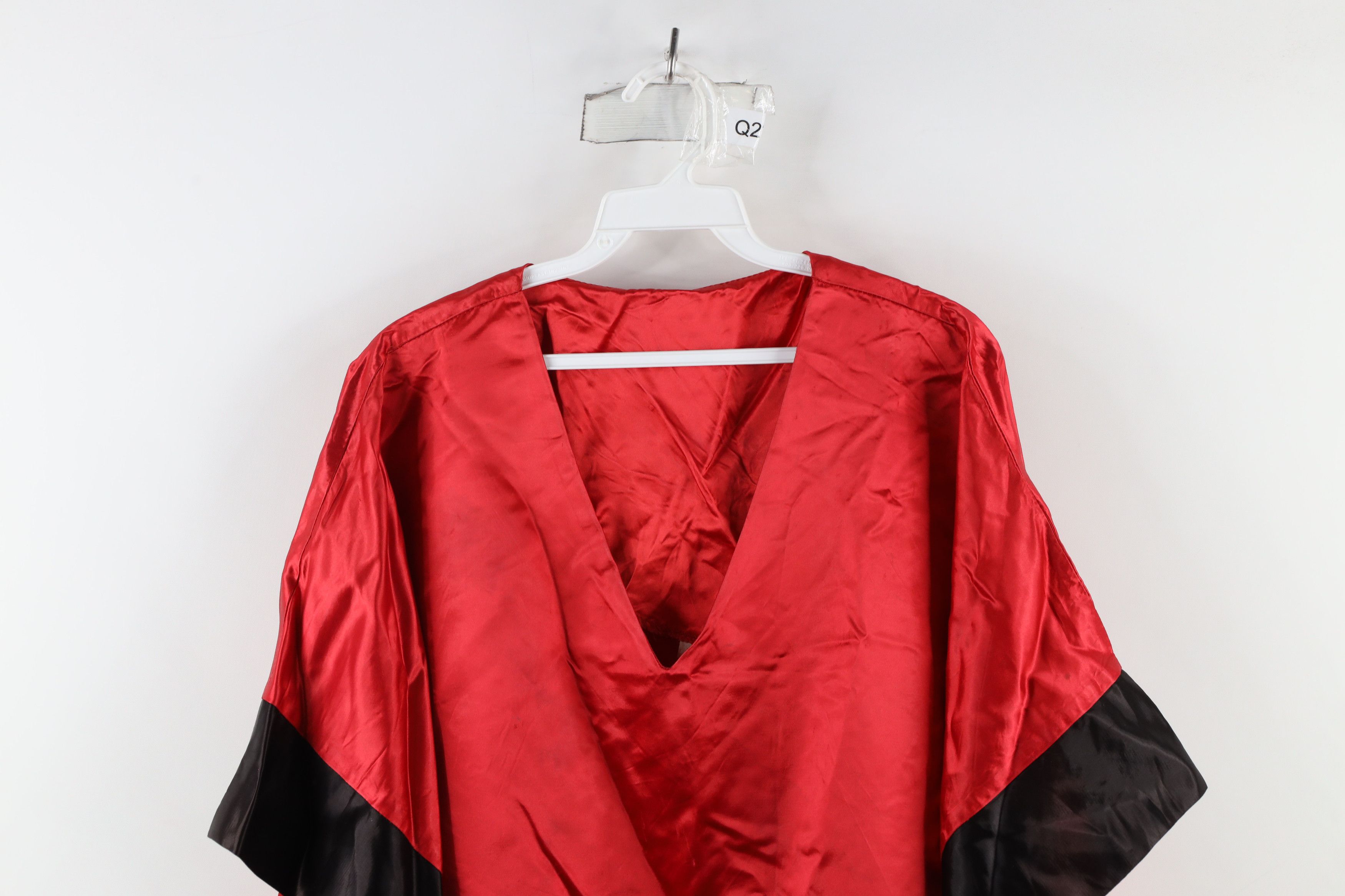 Vintage Vintage 50s 60s Silk Japanese Crane Kimono Shirt Red Size S / US 4 / IT 40 - 2 Thumbnail