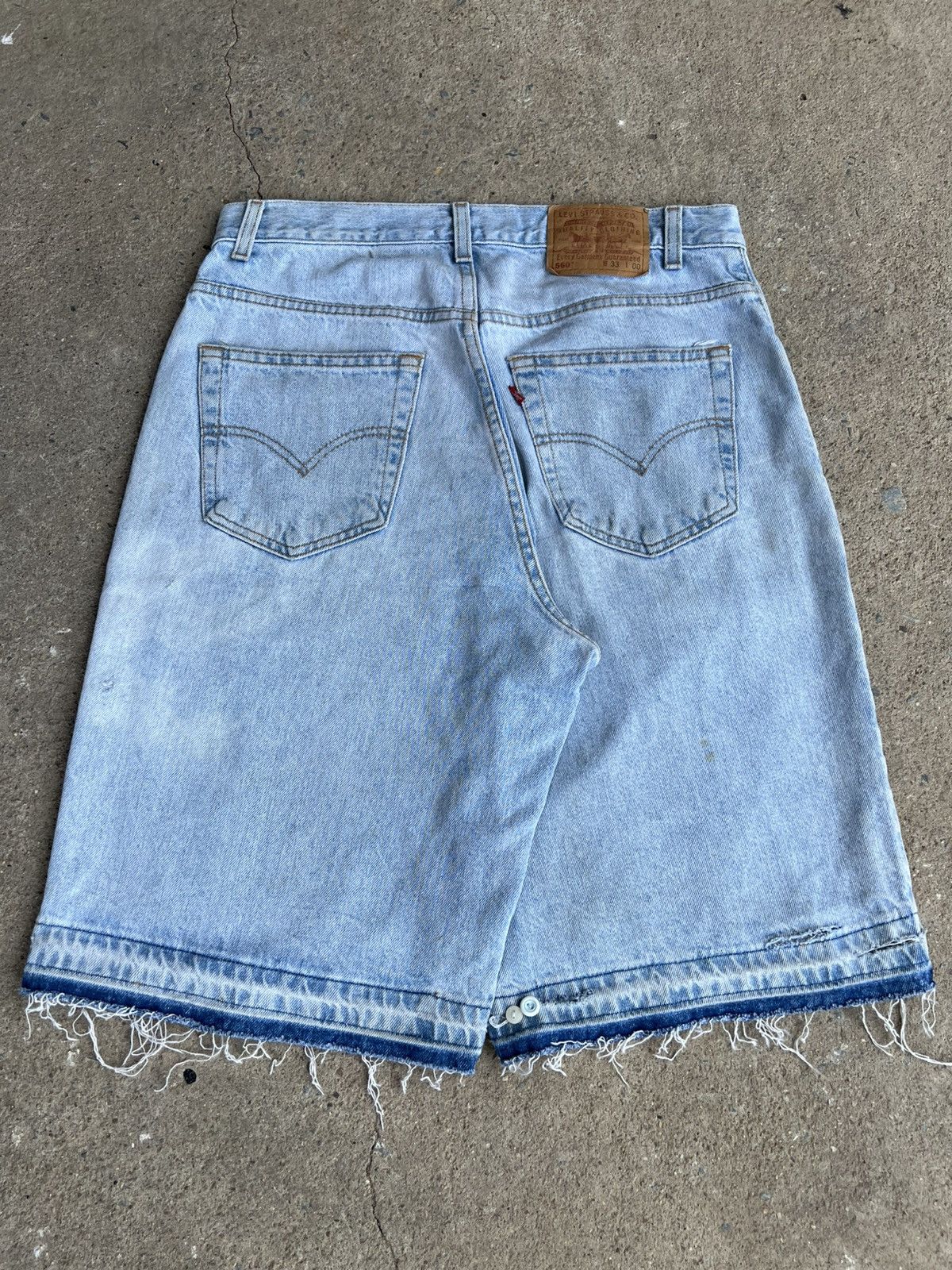 Levi's Vintage 90s Levi's 560 Many Buttons Denim Pants Size US 34 / EU 50 - 7 Thumbnail